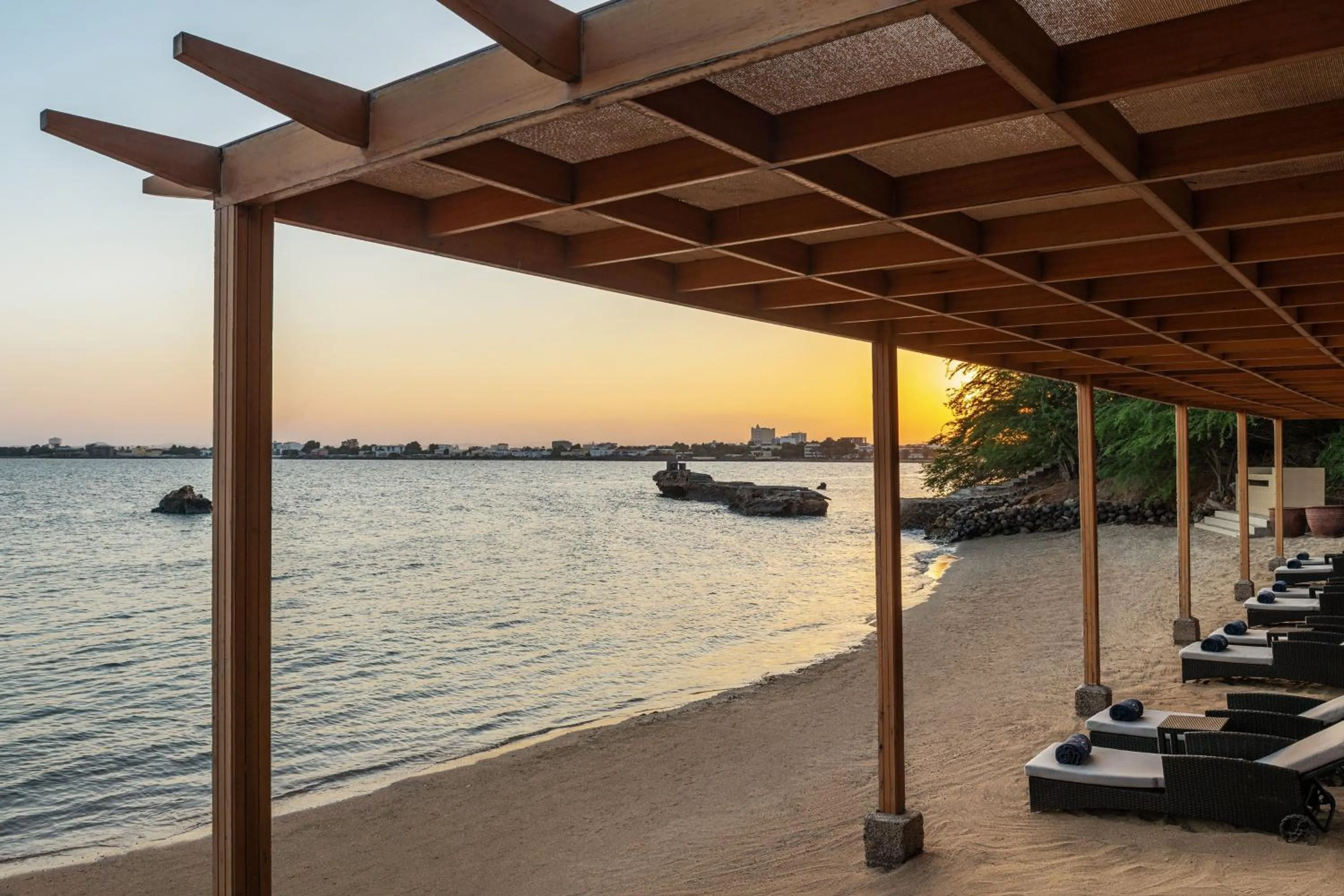 Beach in Sheraton Djibouti