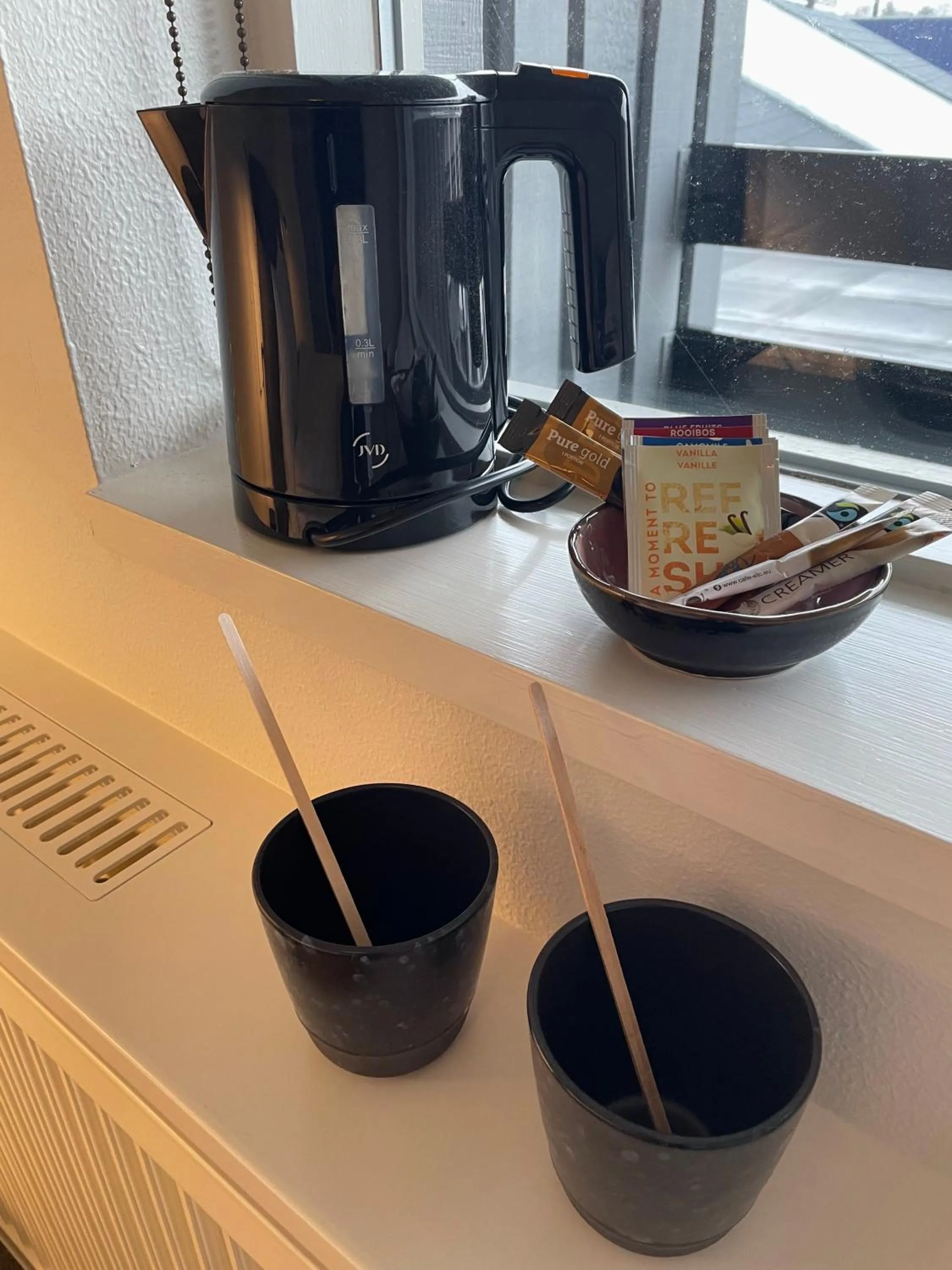 Coffee/tea facilities in Hotel Nørrevang