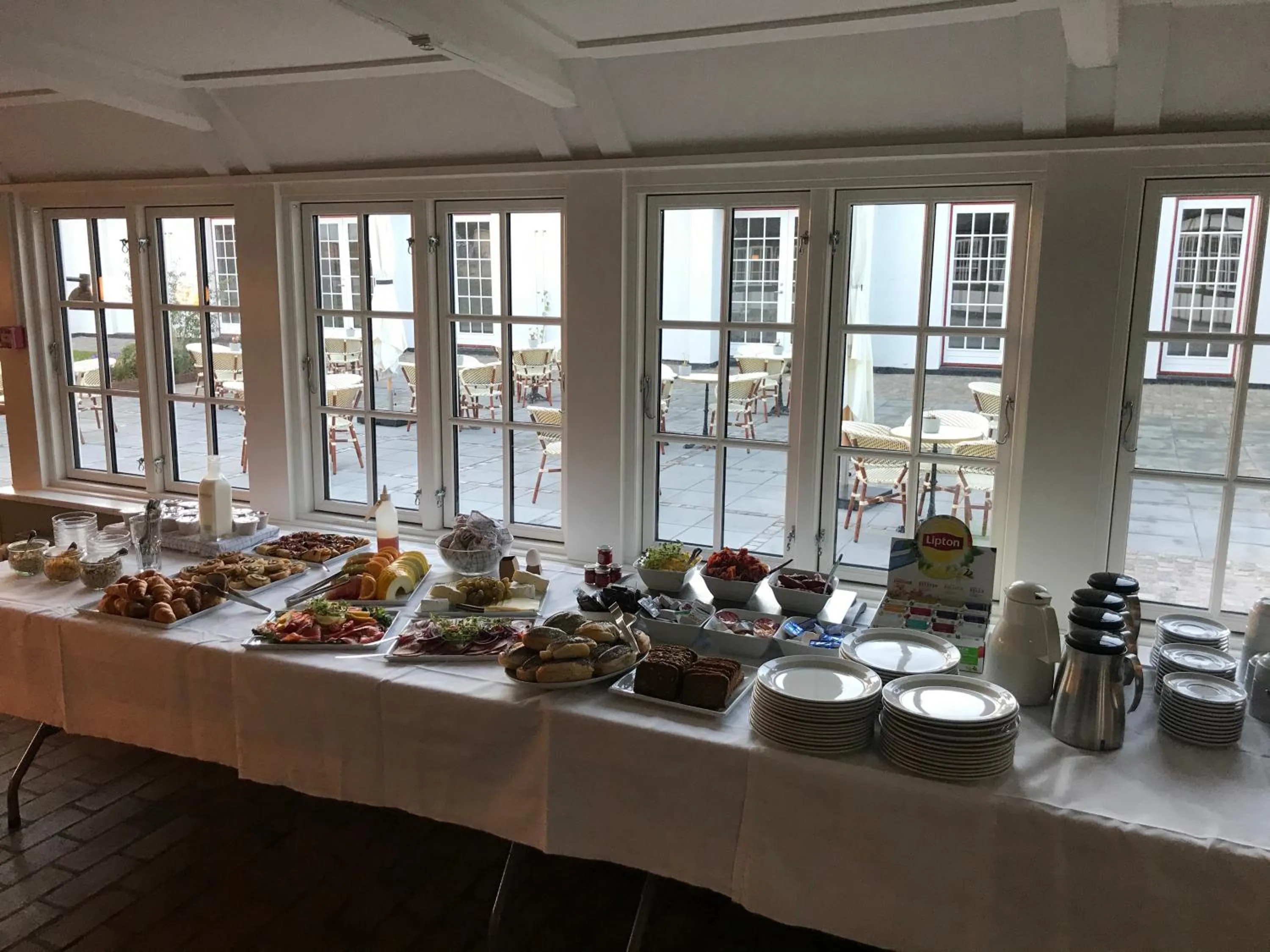 Breakfast in Hotel Nørrevang