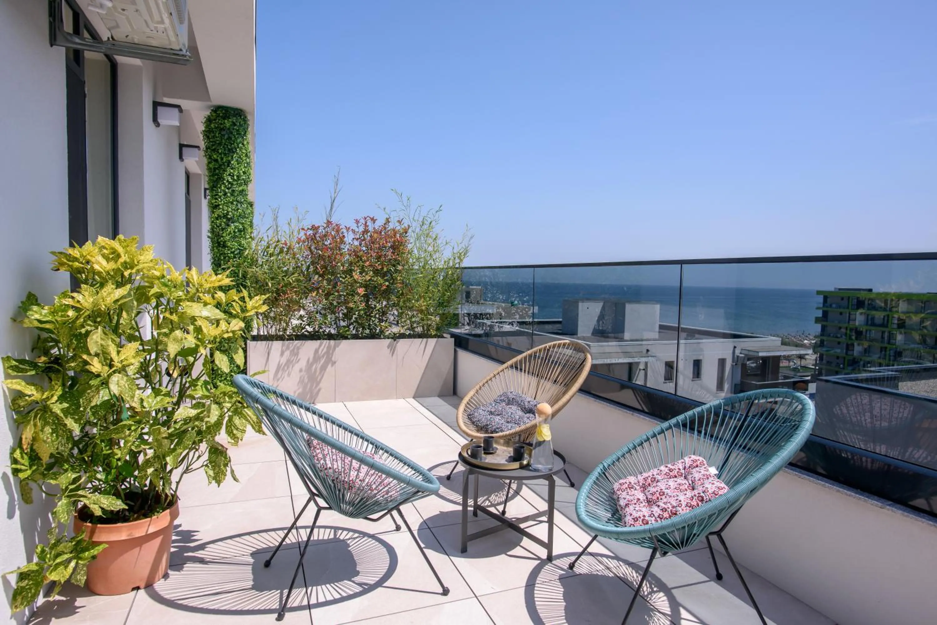 Balcony/Terrace in Oreo Apart Hotel