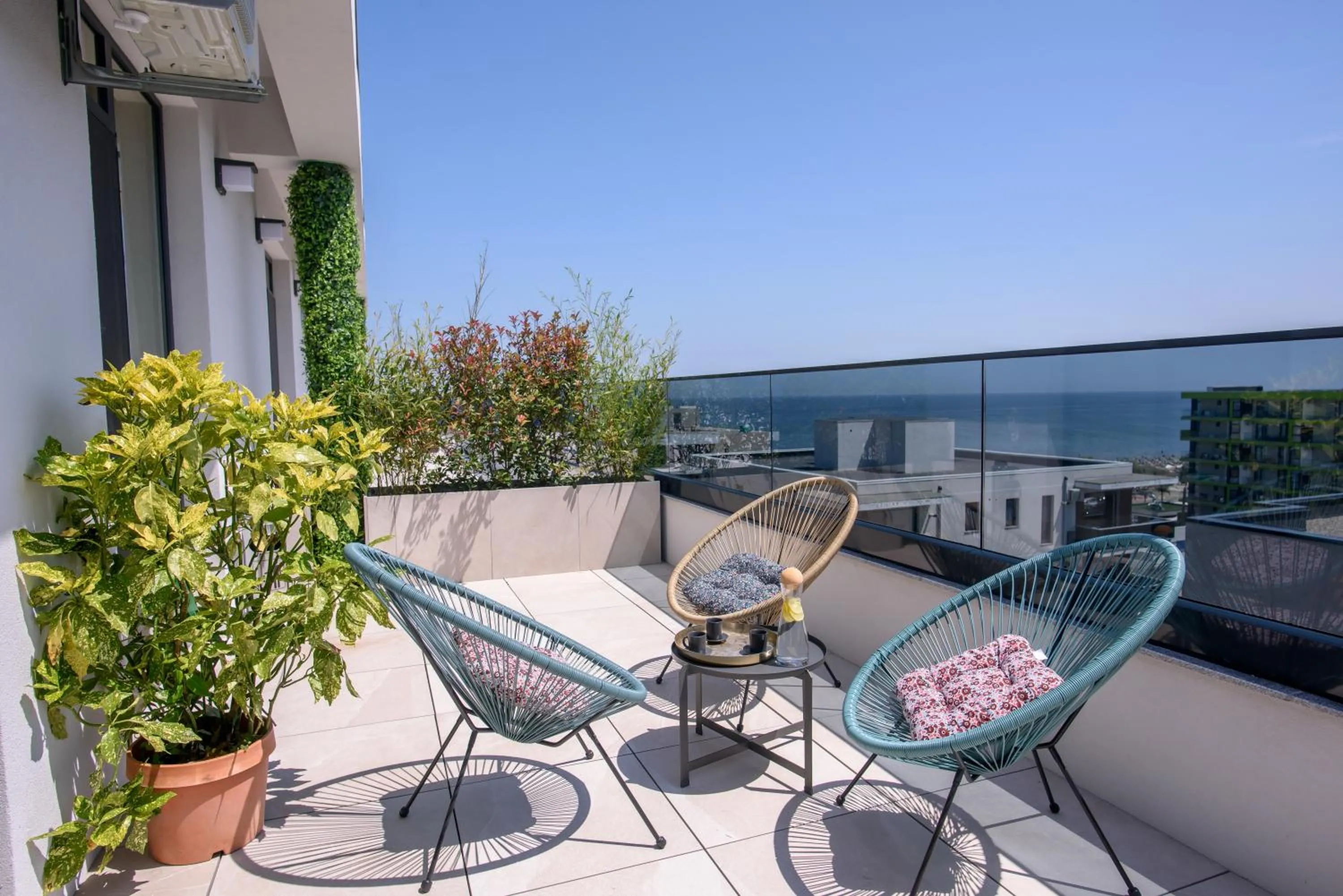 Balcony/Terrace in Oreo Apart Hotel