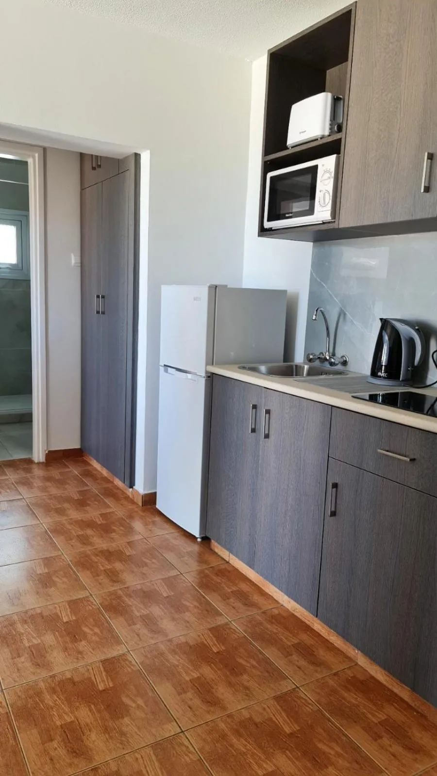 Kitchen or kitchenette in Fotoxenia Luxury Apts