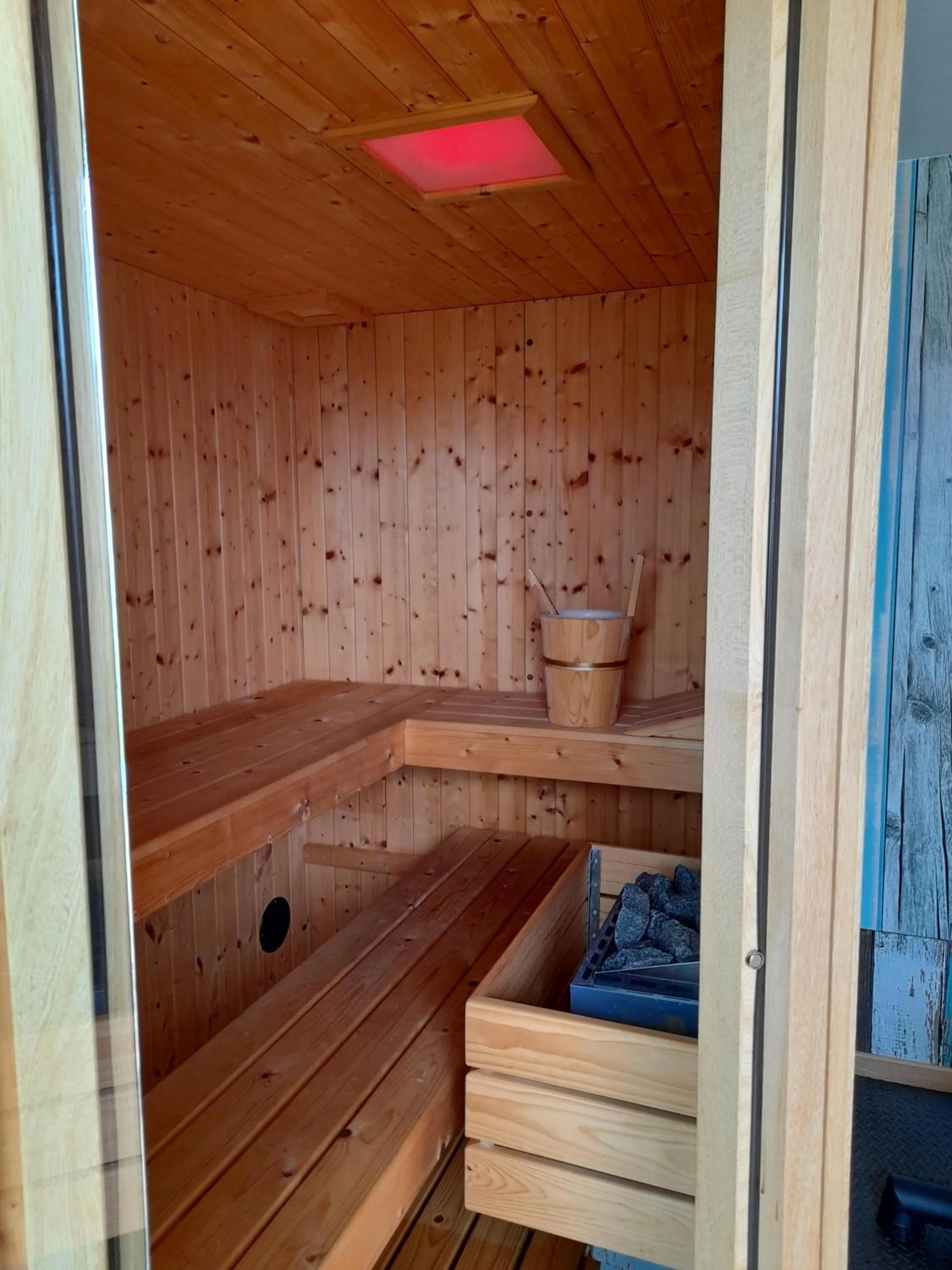 Sauna in Chambres 2 caps
