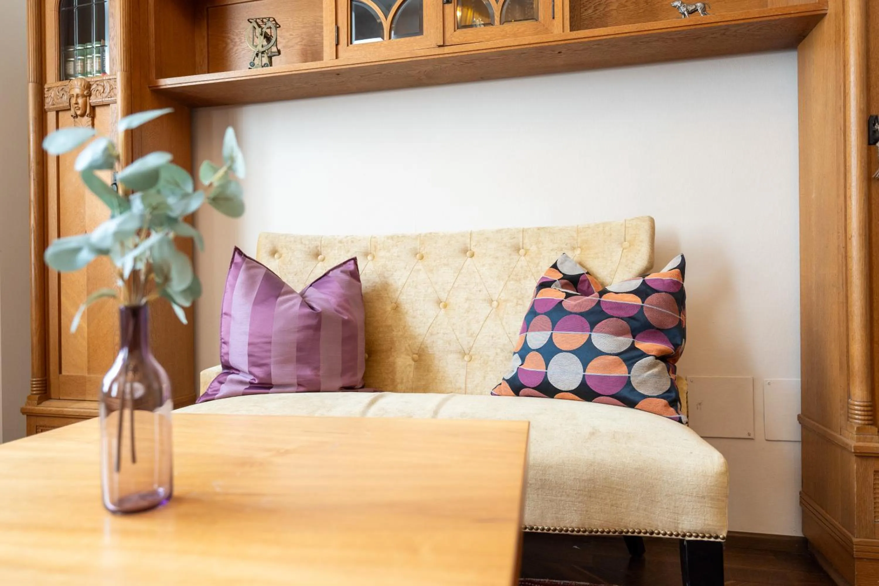 Lobby or reception in Das Jedermann Boutiquehotel mit Stadtgarten