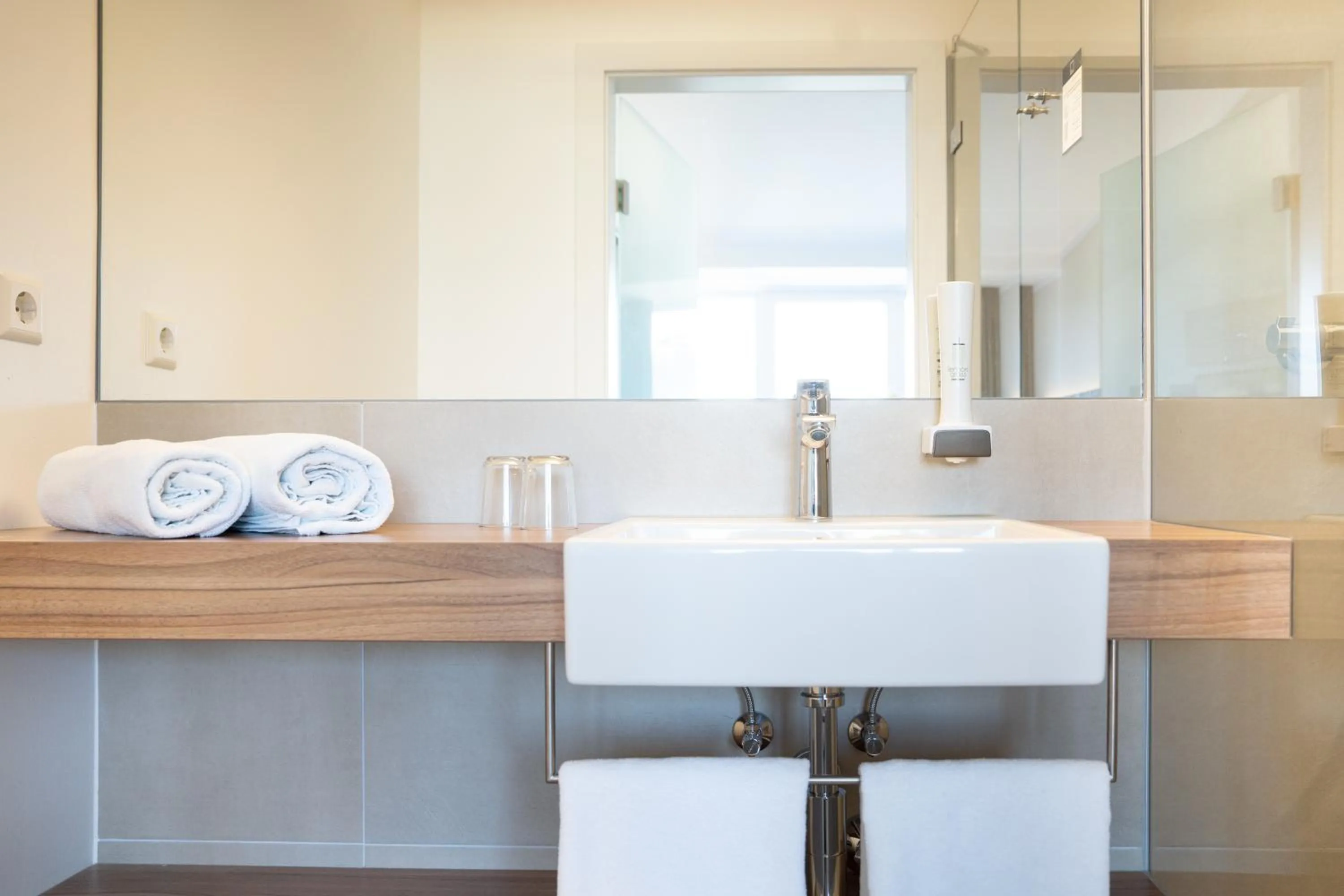 Bathroom in Das Jedermann Boutiquehotel mit Stadtgarten