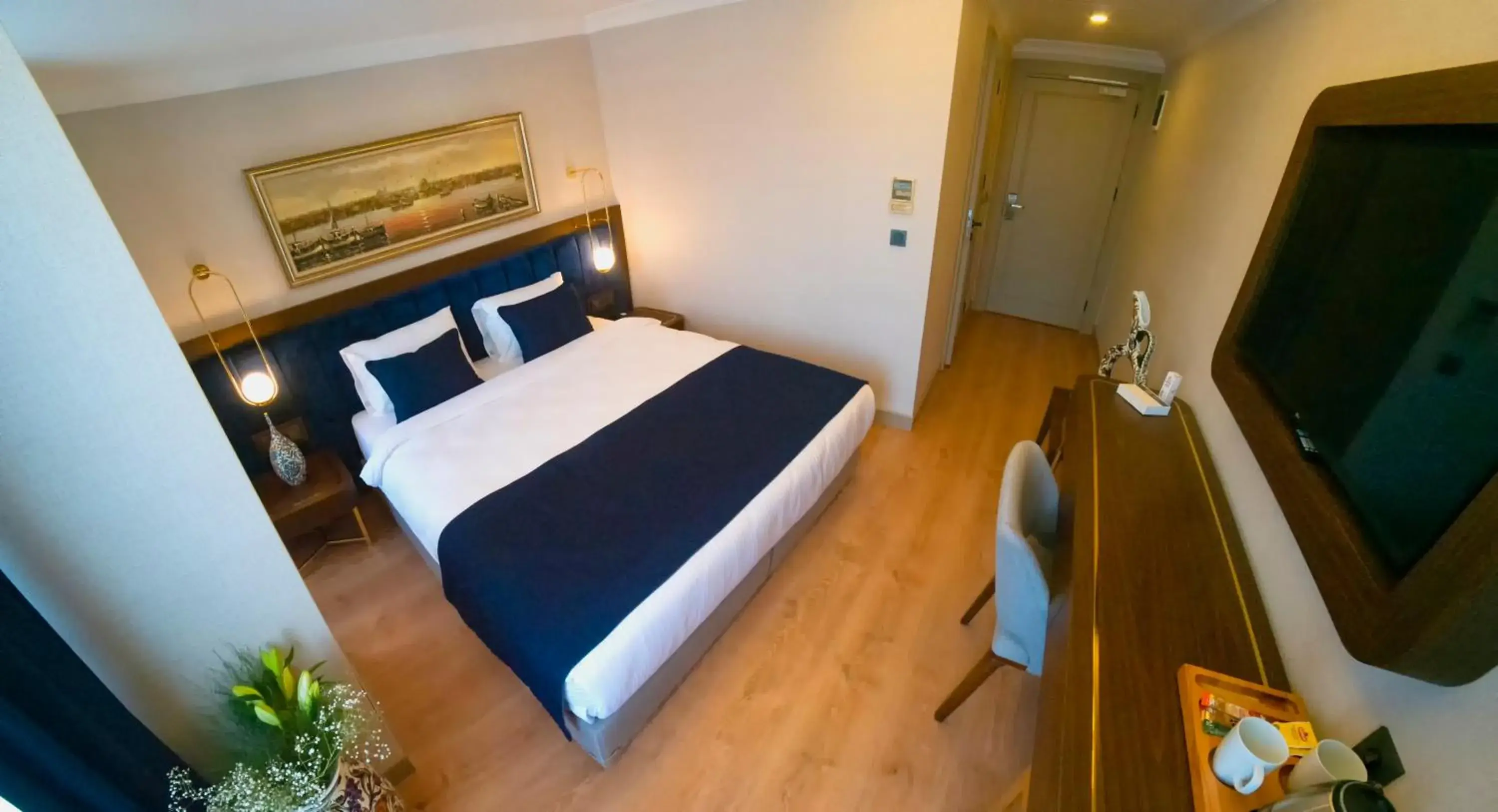 Bed in Nevi Hotel & Suites Istanbul Taksim Bed in Nevi Hotel & Suites Istanbul Taksim