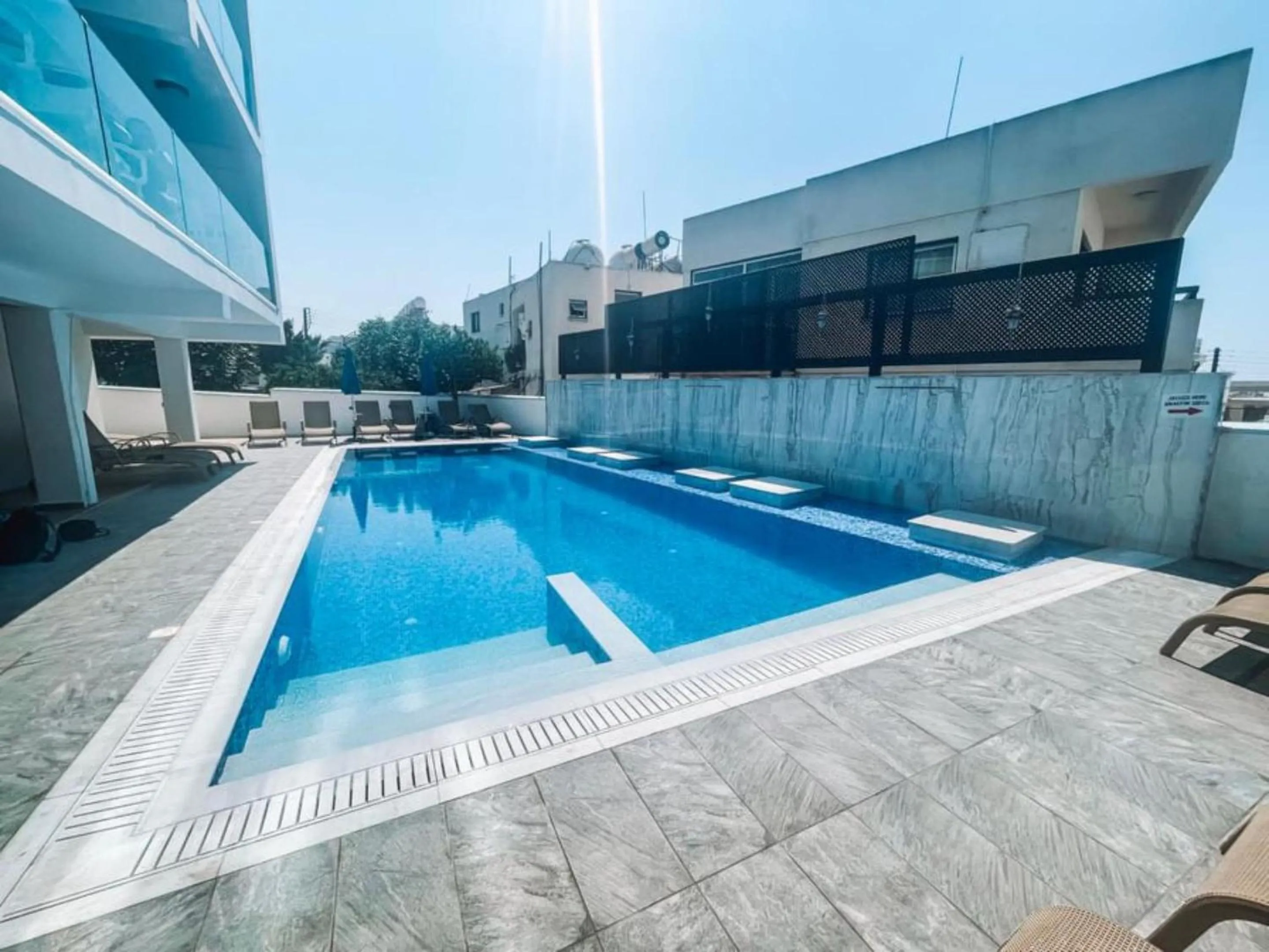 Day in Sunny Blue Hotel