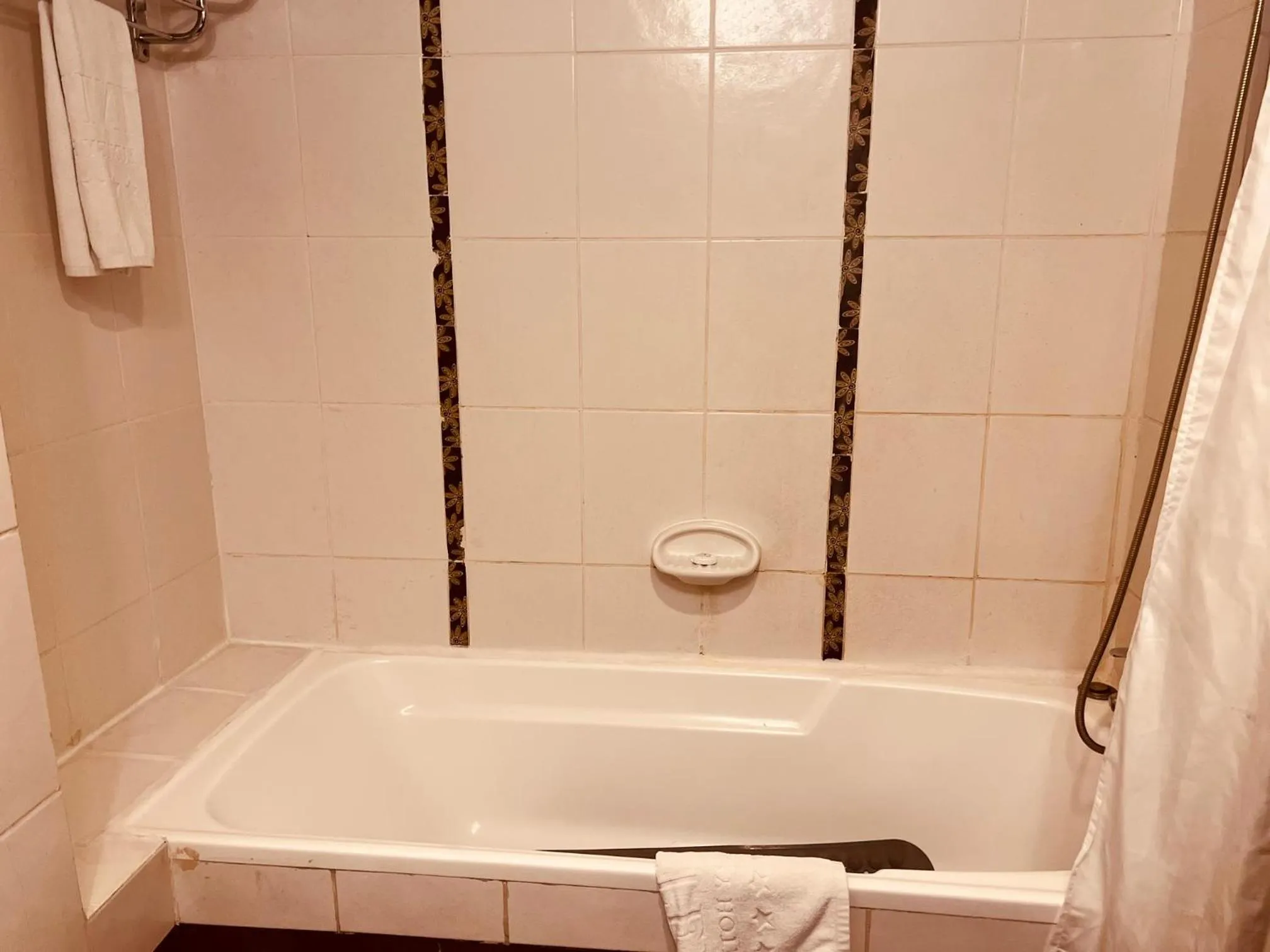 Shower in Inter Luxury Hotel