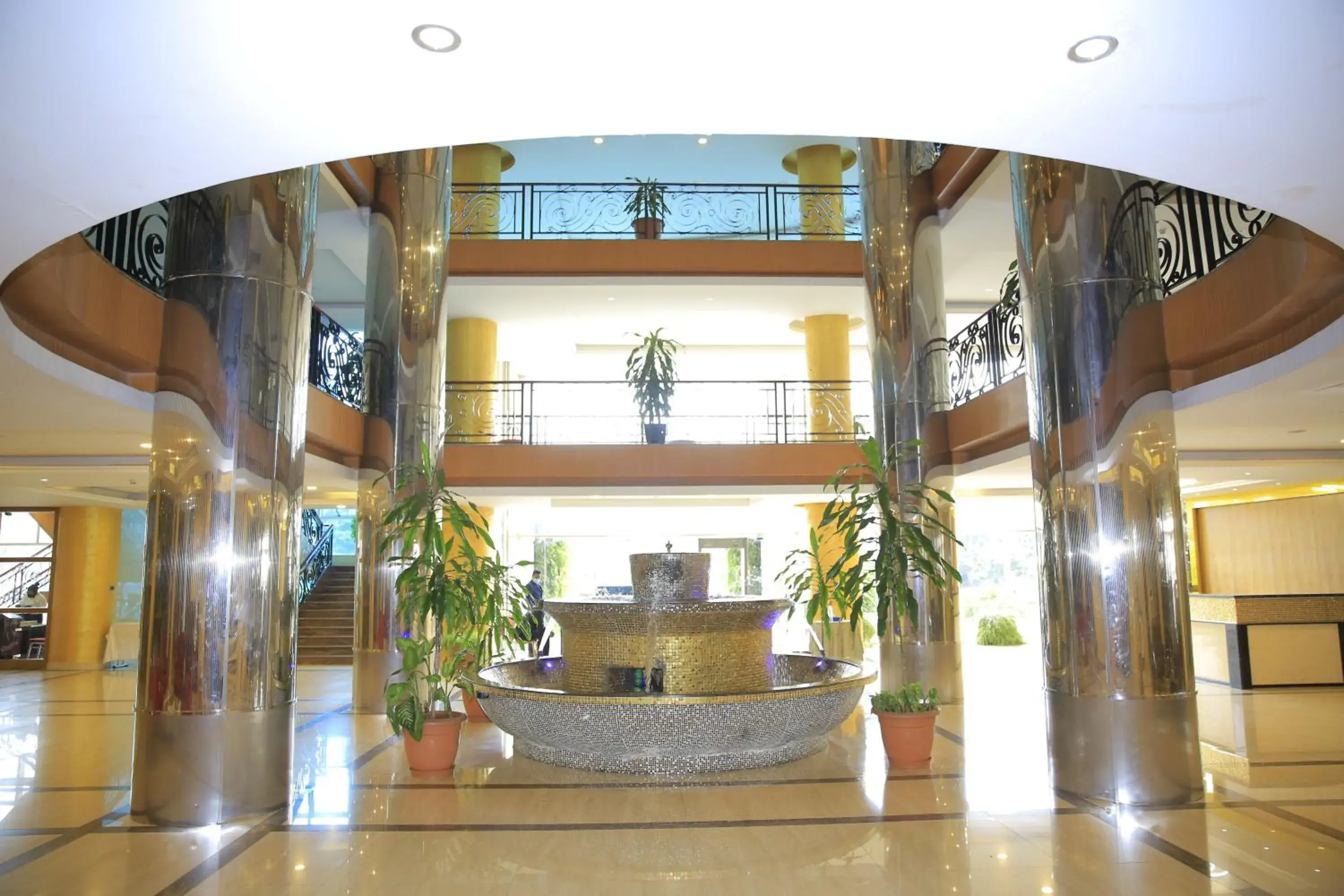 Lobby or reception in Inter Luxury Hotel Lobby or reception in Inter Luxury Hotel