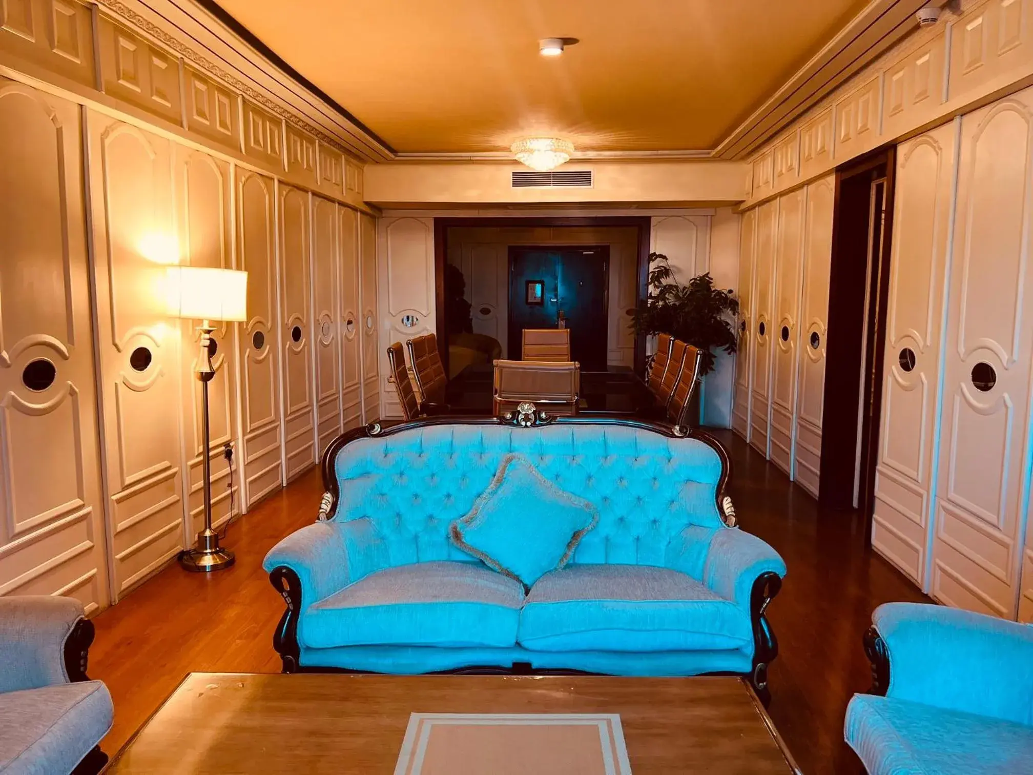 Living room in Inter Luxury Hotel Living room in Inter Luxury Hotel