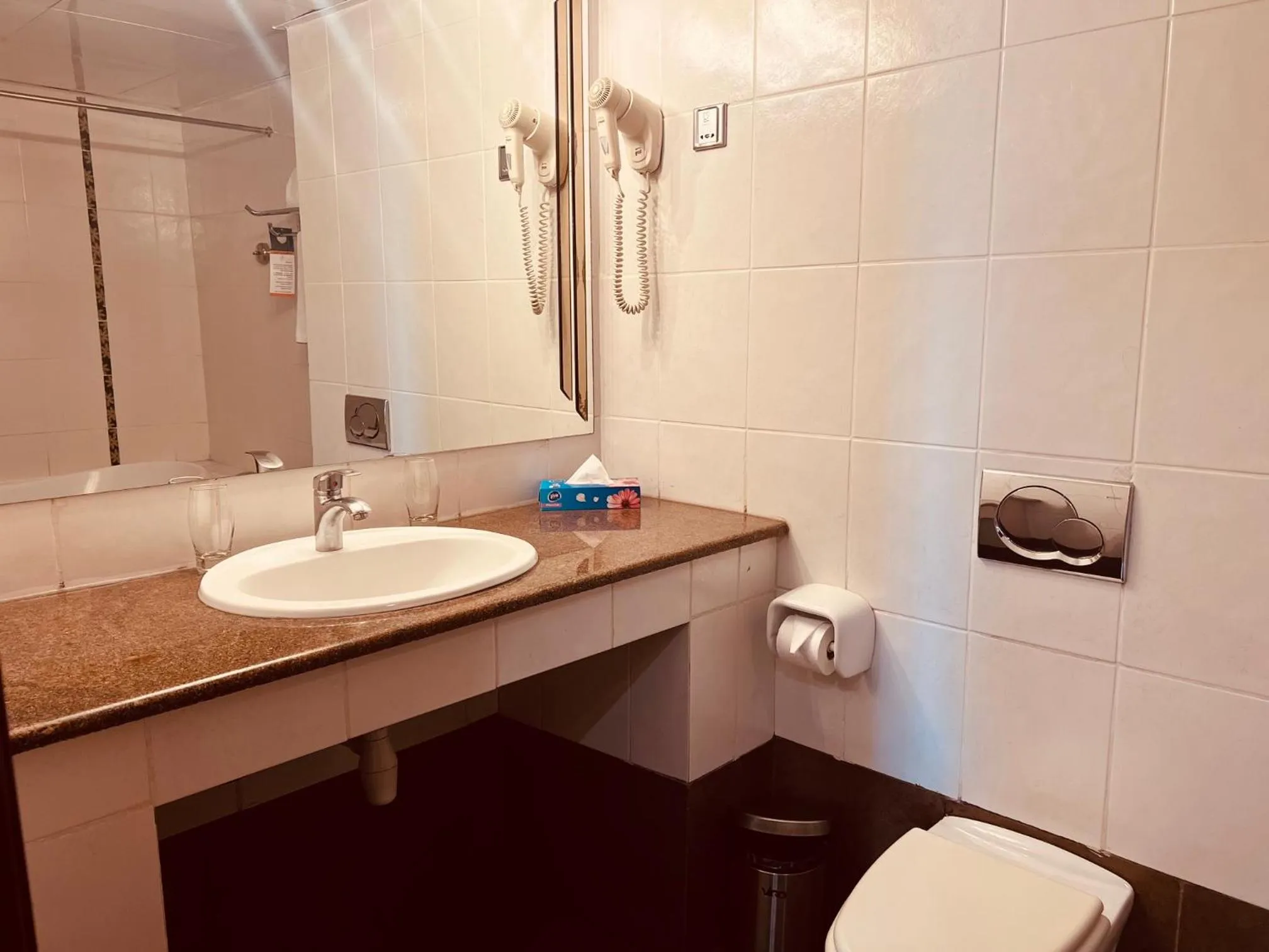 Toilet in Inter Luxury Hotel