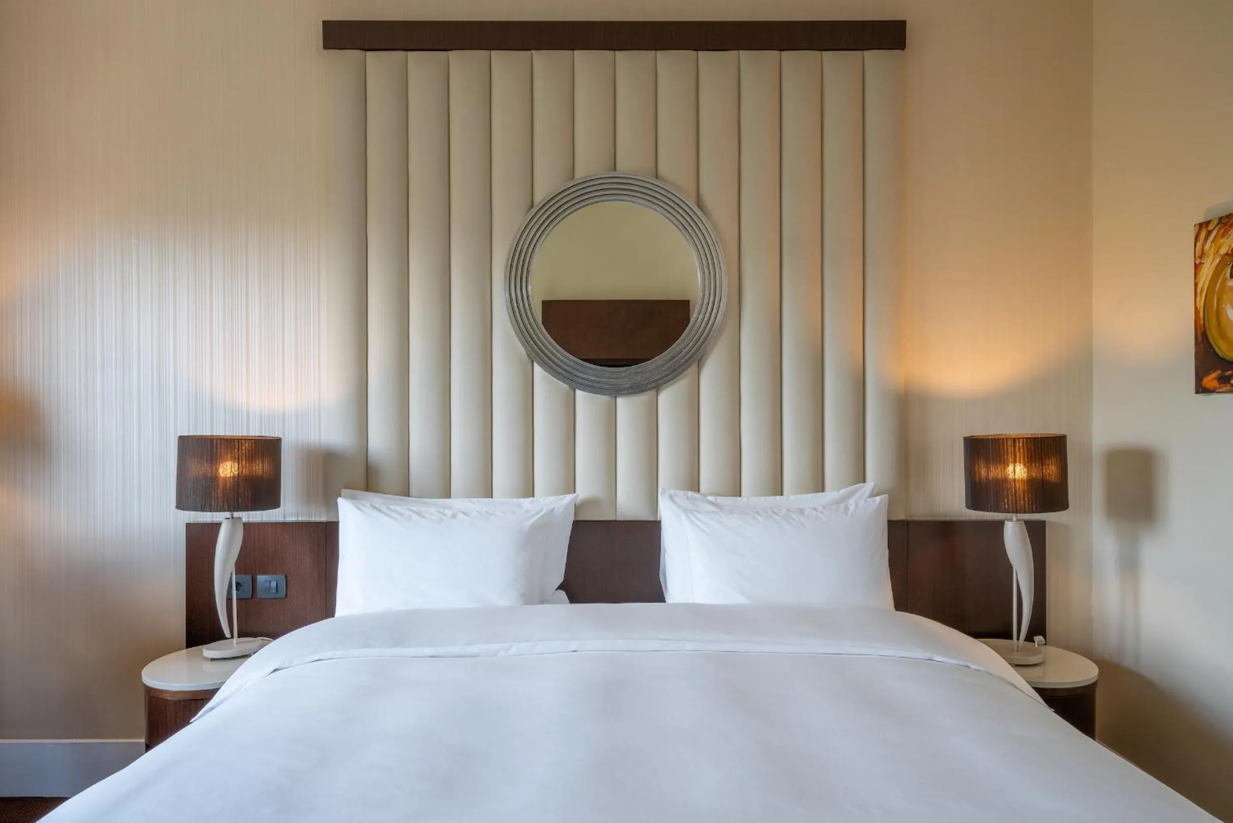 Bed in Radisson Blu Hotel, Addis Ababa