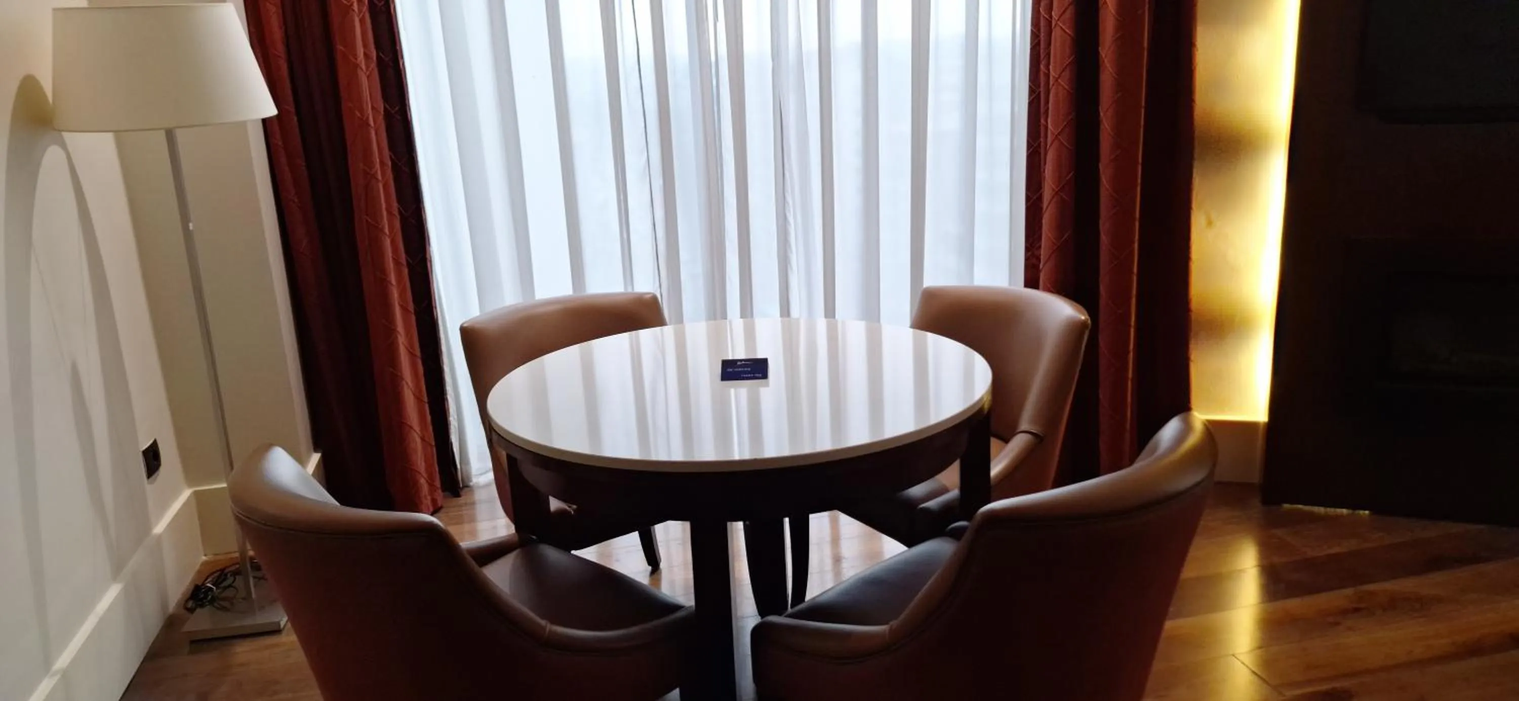 Dining area in Radisson Blu Hotel, Addis Ababa