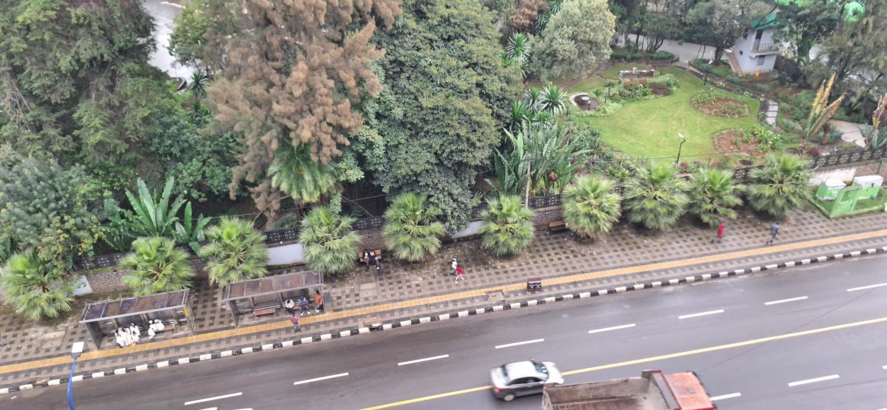 City view in Radisson Blu Hotel, Addis Ababa