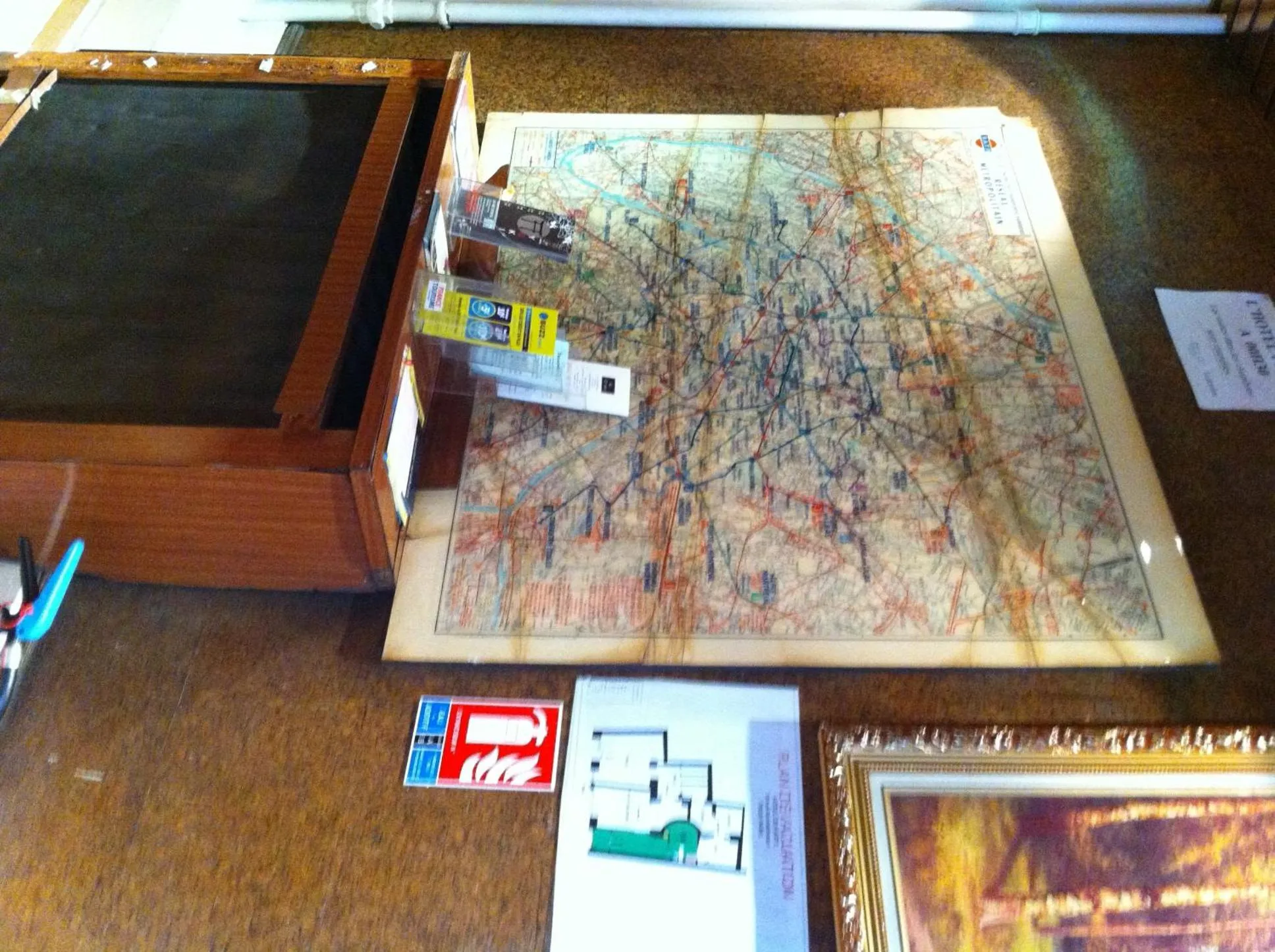 Lobby or reception in Hotel Des Arts