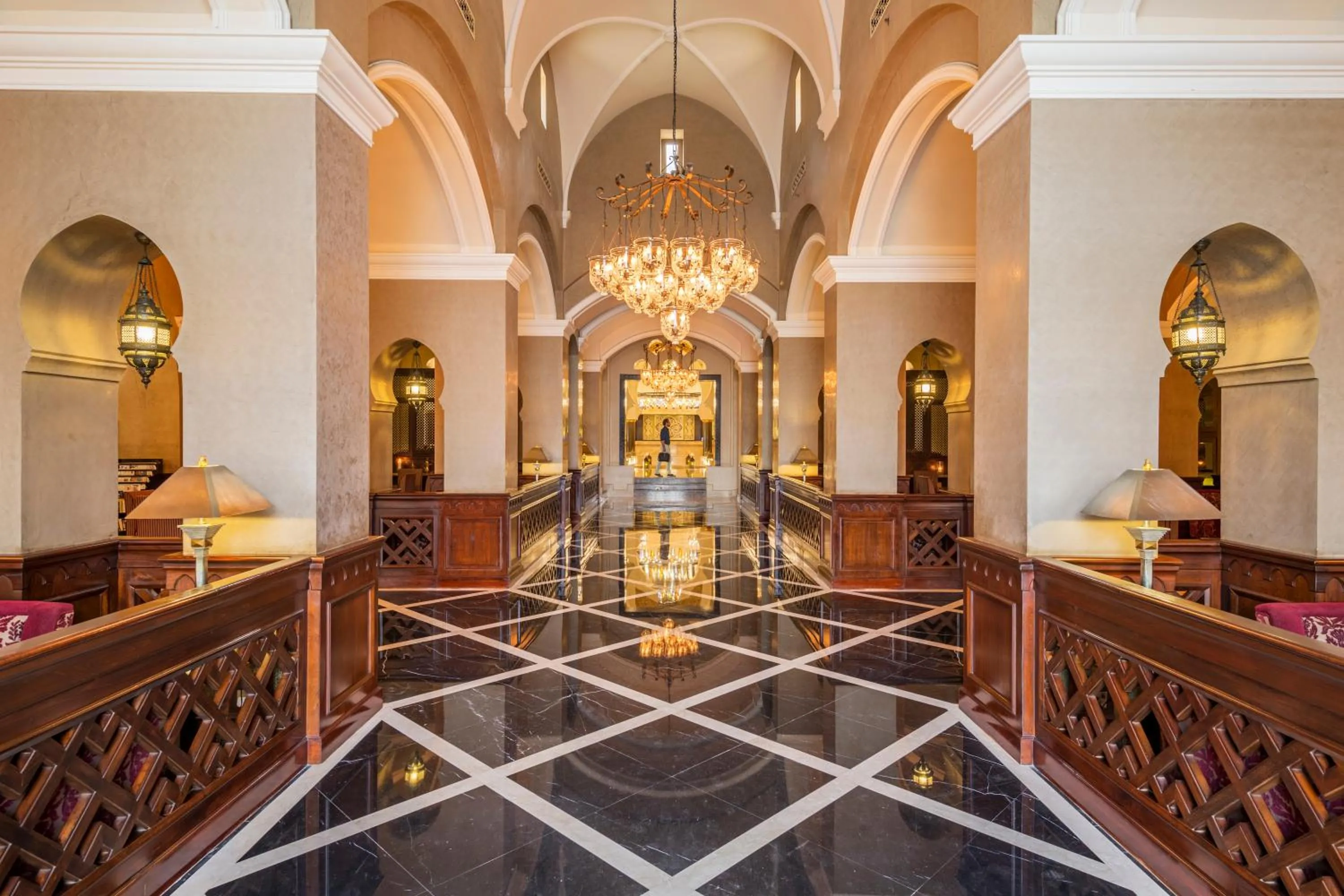 Facade/entrance in Miramar Al Aqah Beach Resort