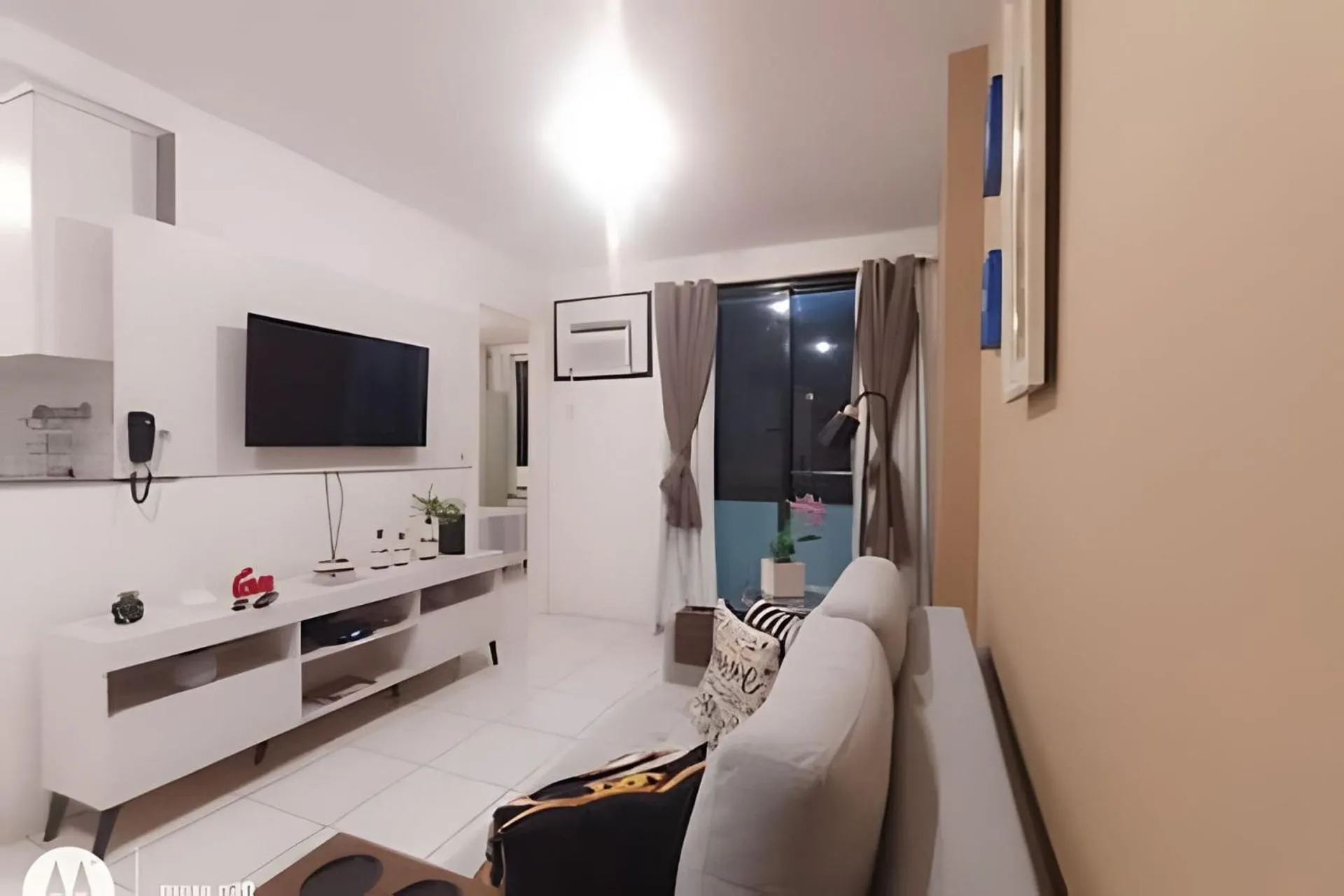 Flat com Piscina, Sauna e Estacionamento