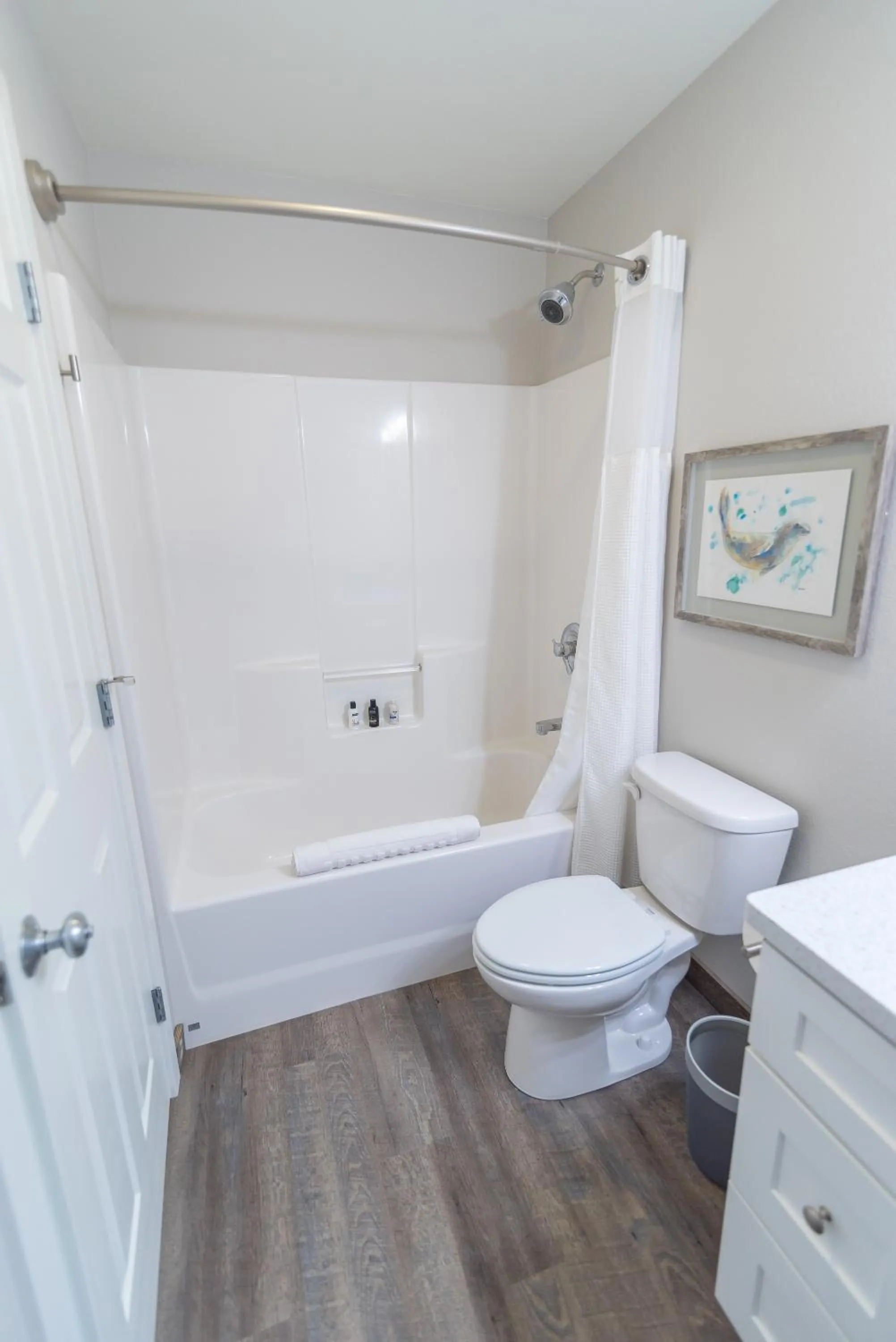 Toilet in Susitna Suites