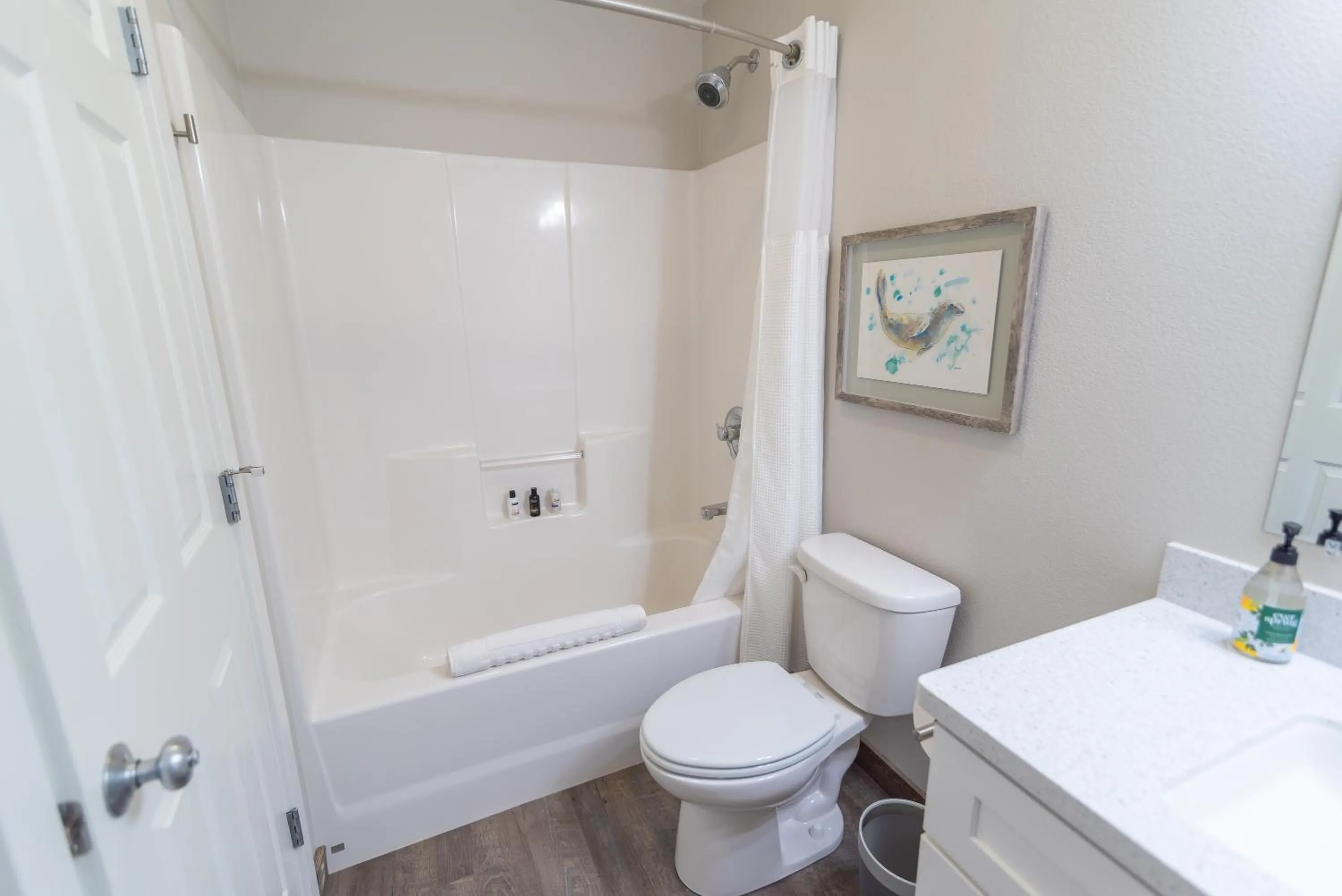 Toilet in Susitna Suites