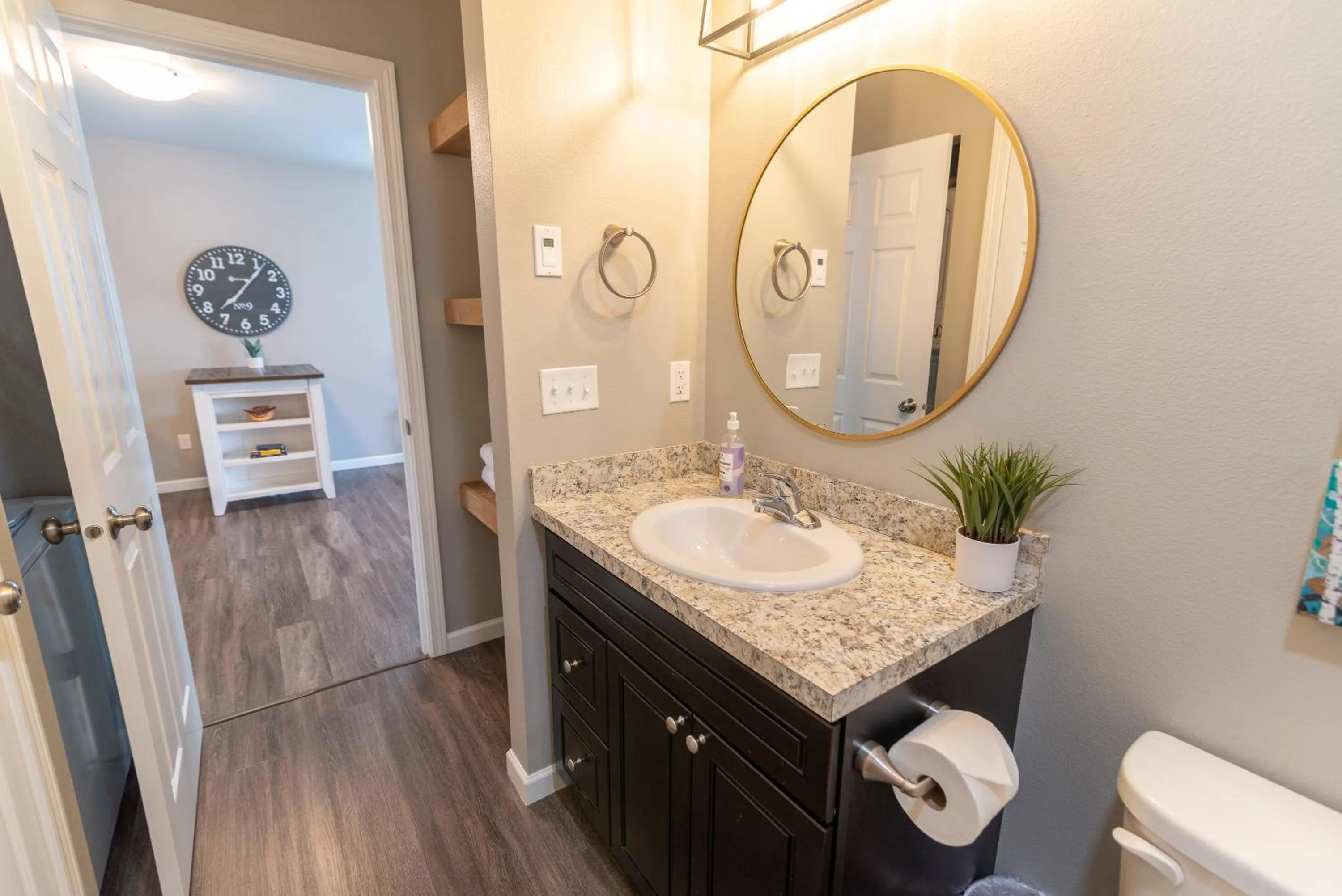 Bathroom in Susitna Suites