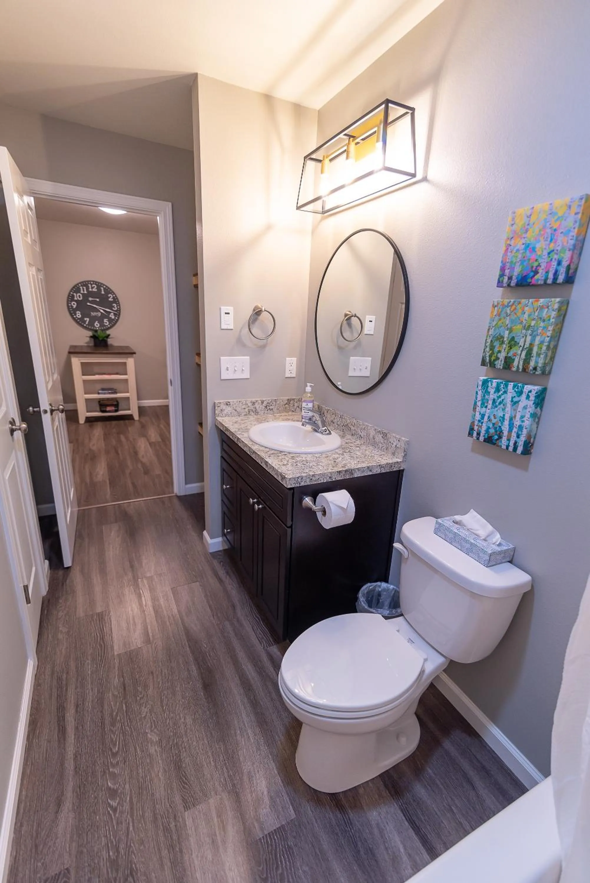 Bathroom in Susitna Suites