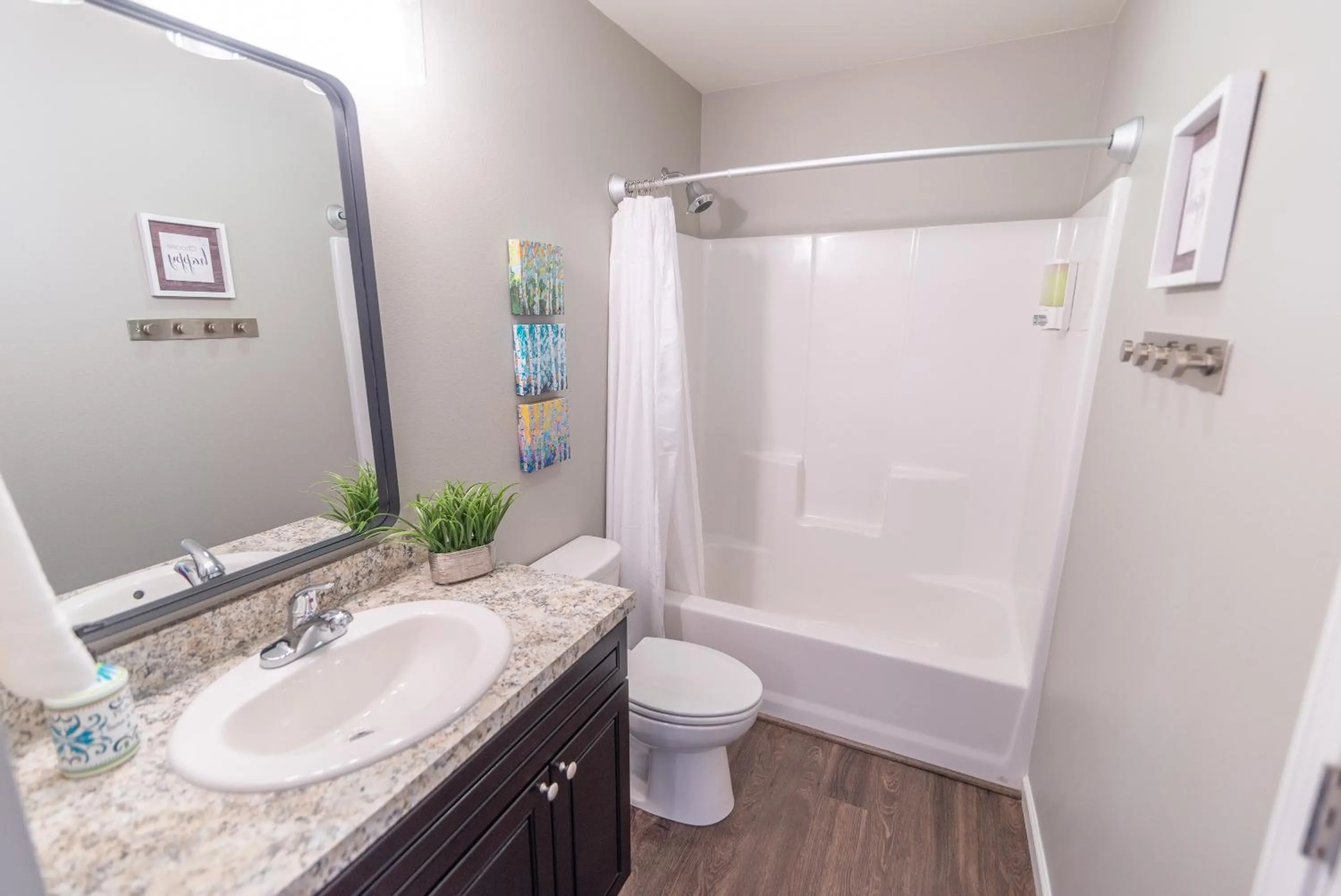 Bathroom in Susitna Suites