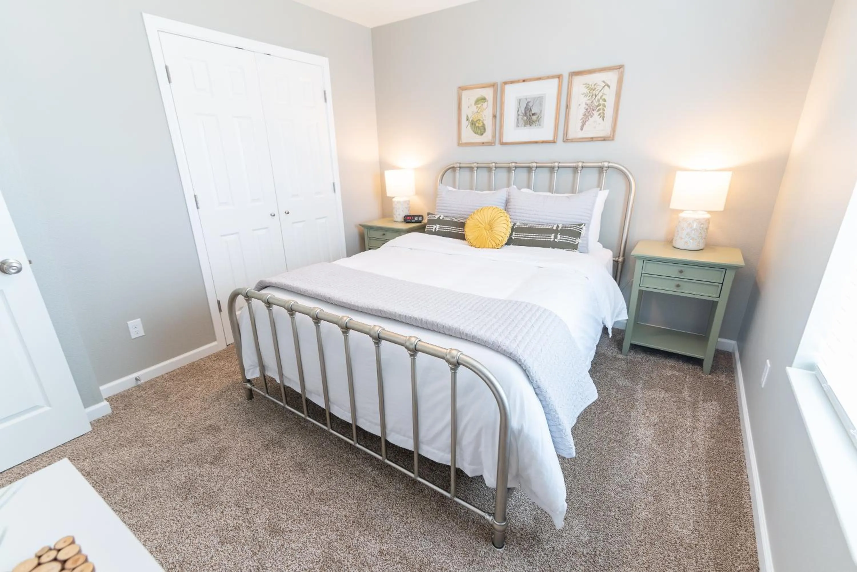 Bed in Susitna Suites