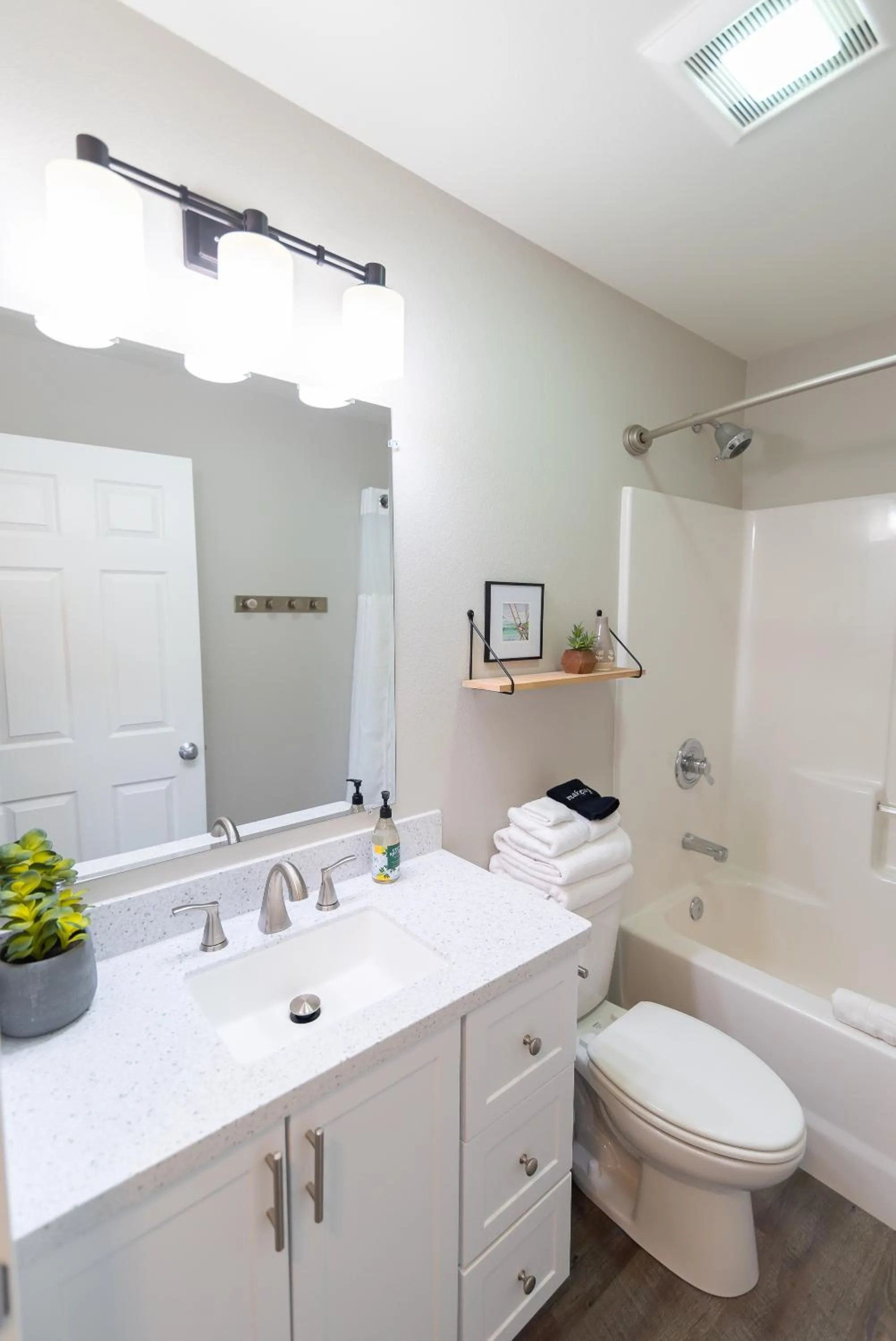 Toilet in Susitna Suites