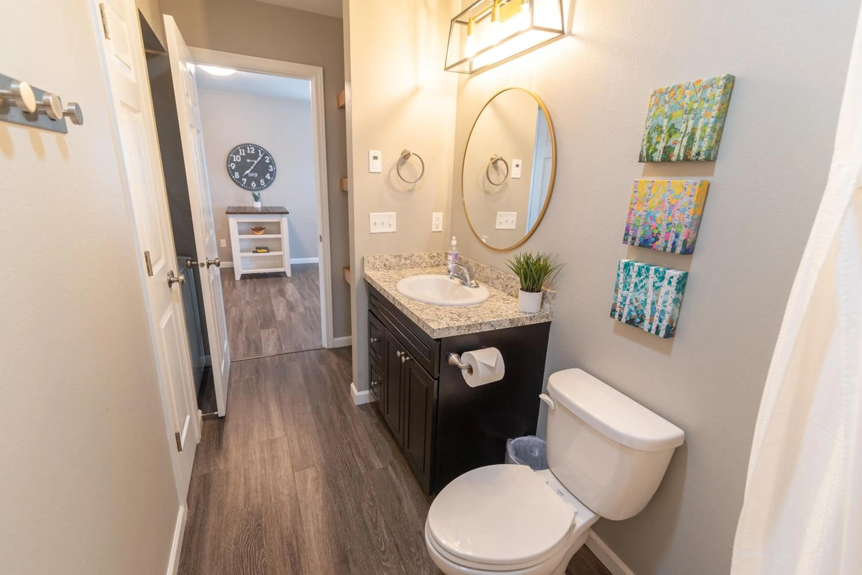 Bathroom in Susitna Suites