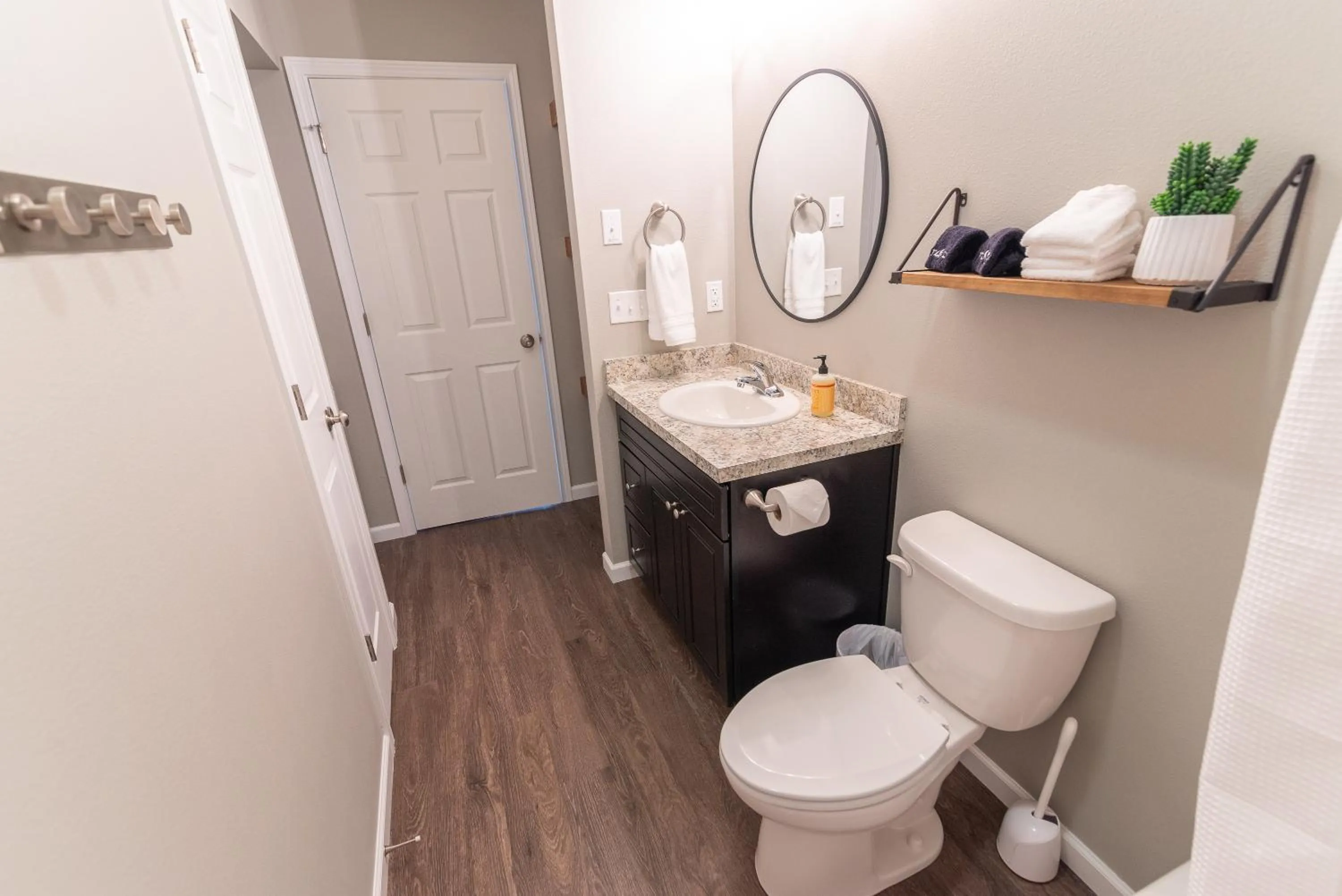 Bathroom in Susitna Suites