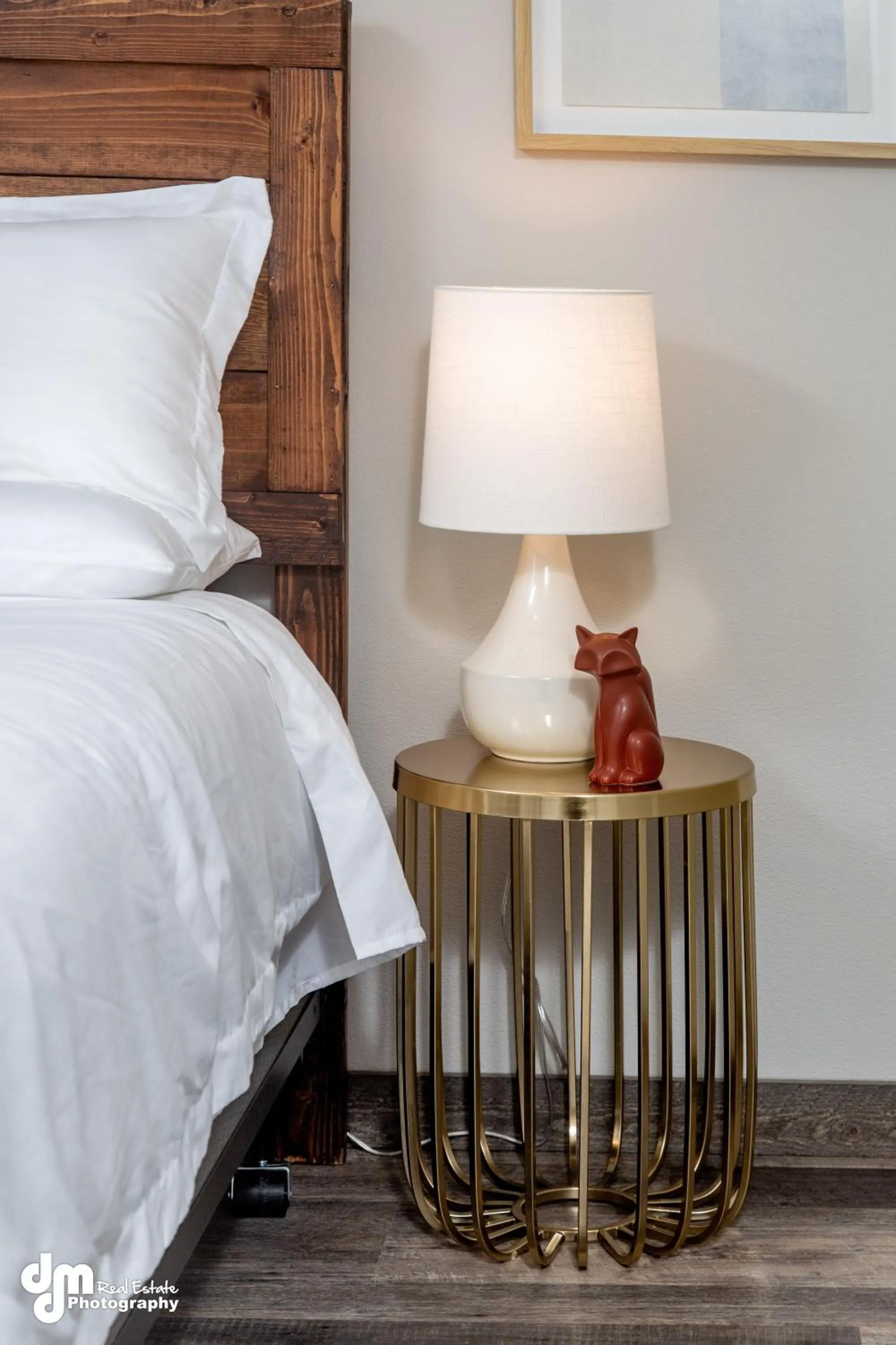 Bed in Susitna Suites