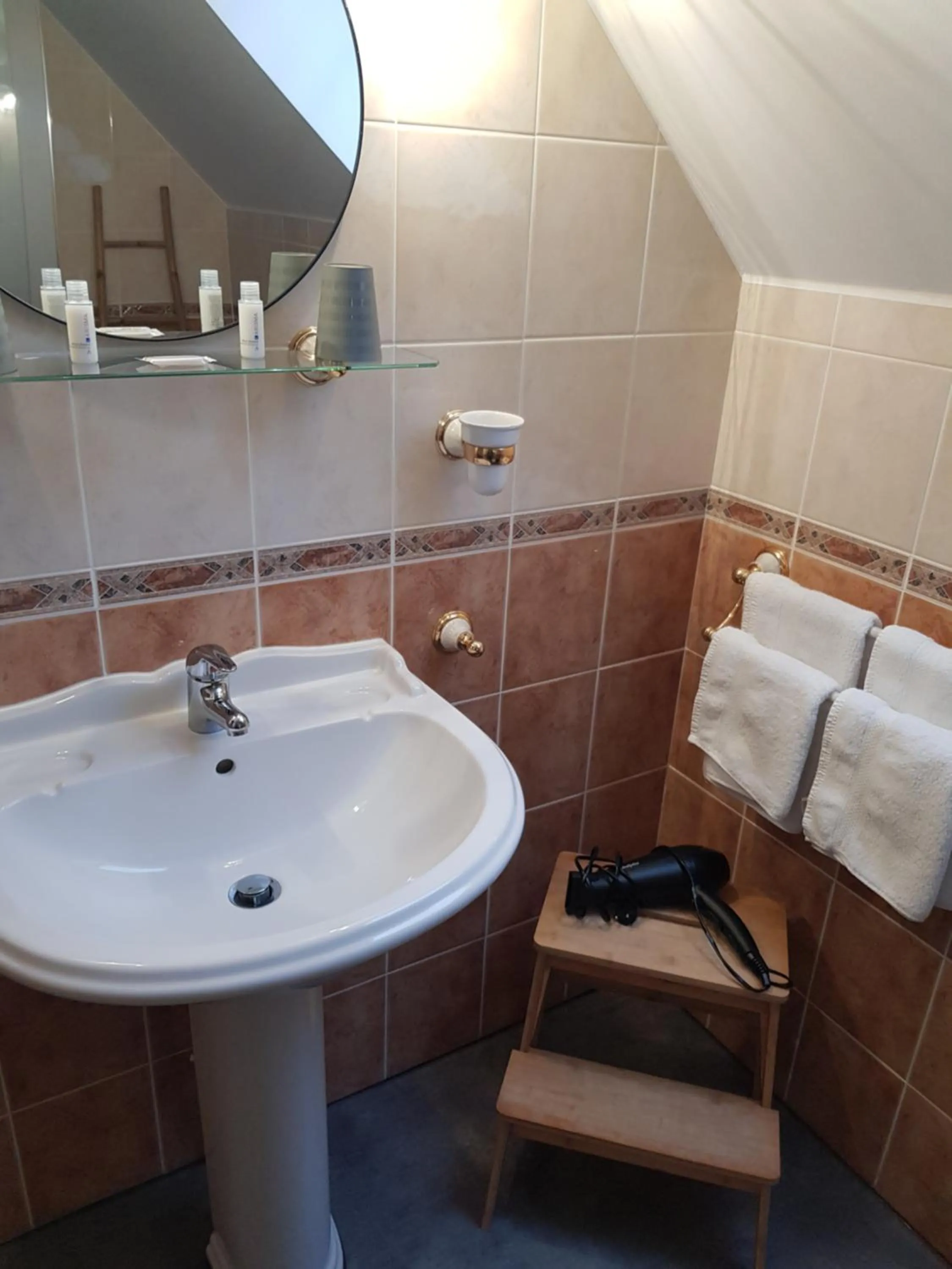 Bathroom in chambres et gites d'étretat