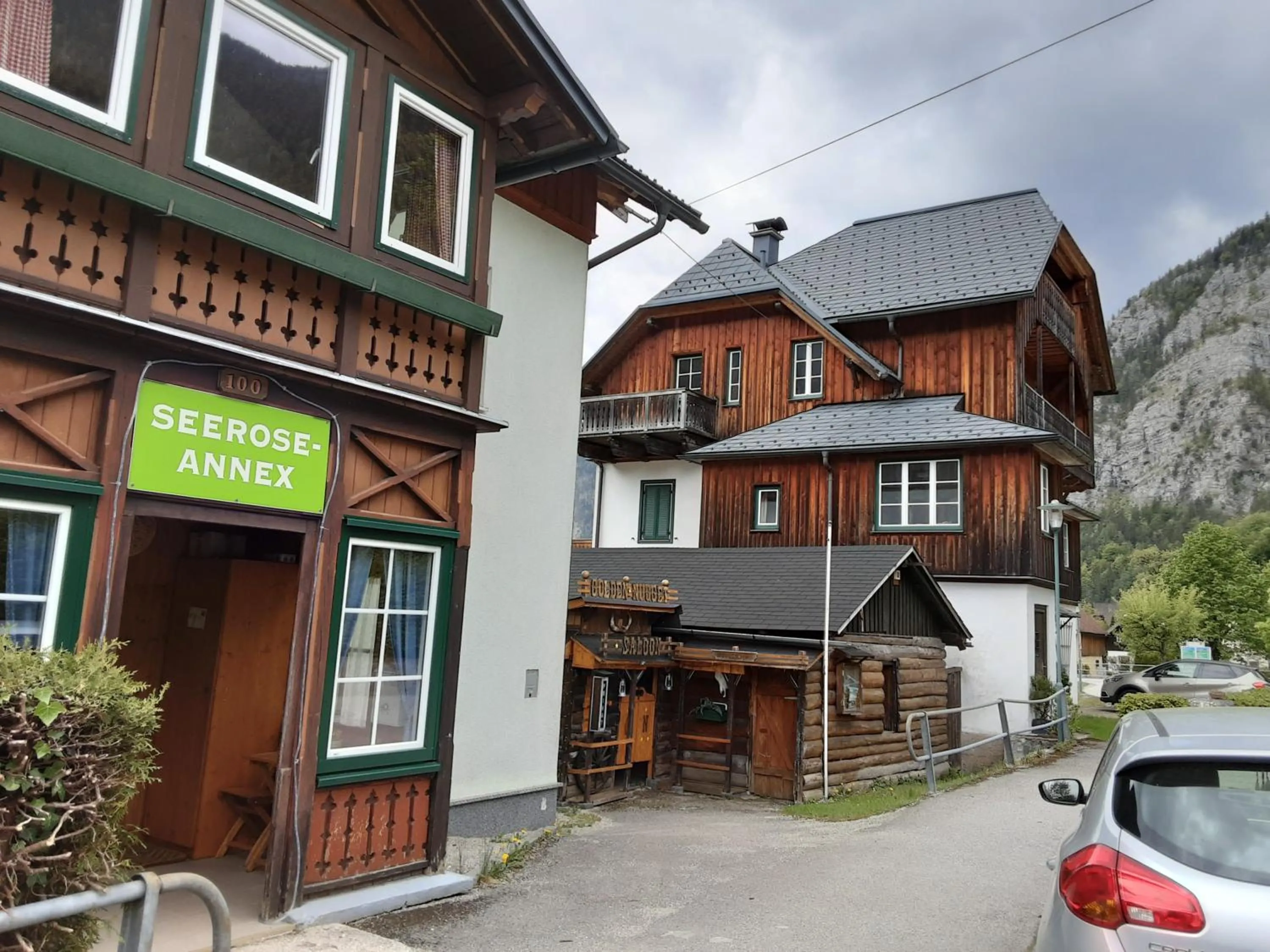 Property building in Apartment House Seerose self check-in