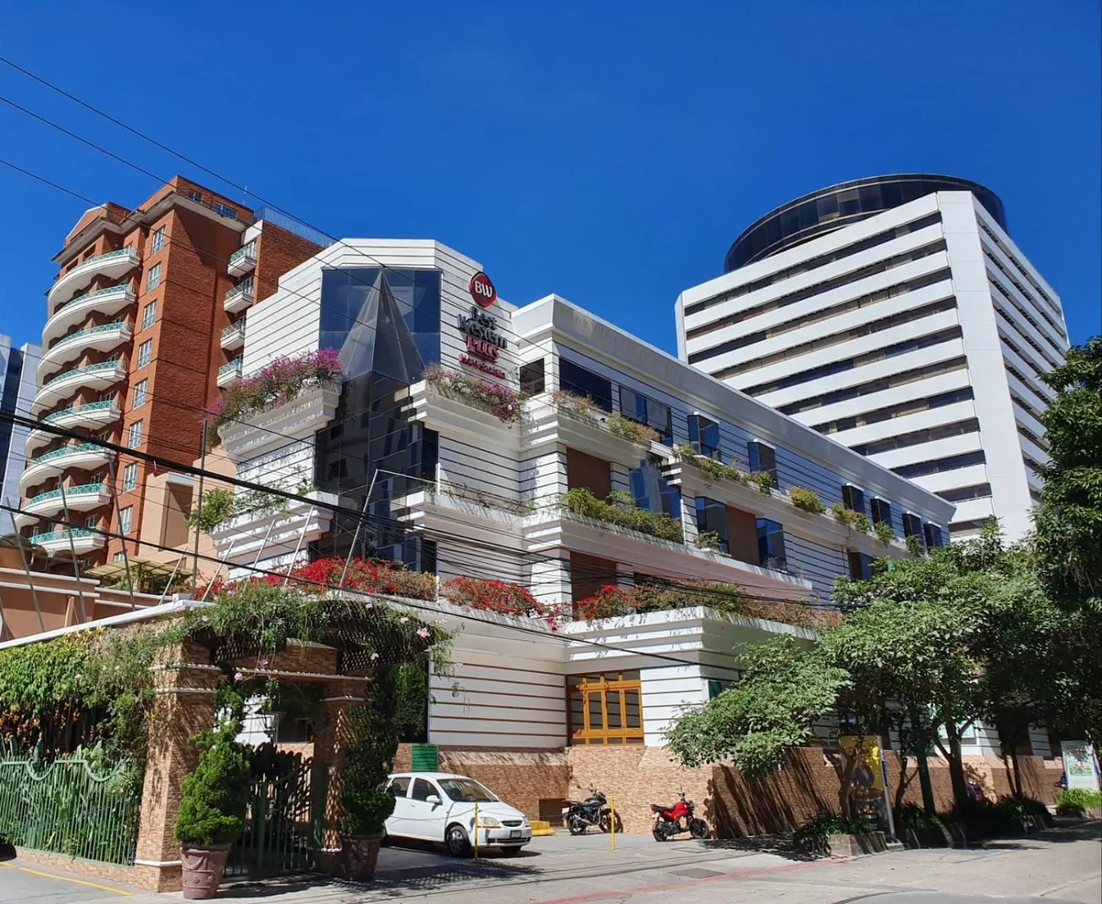 Property building in Best Western Plus Hotel Stofella