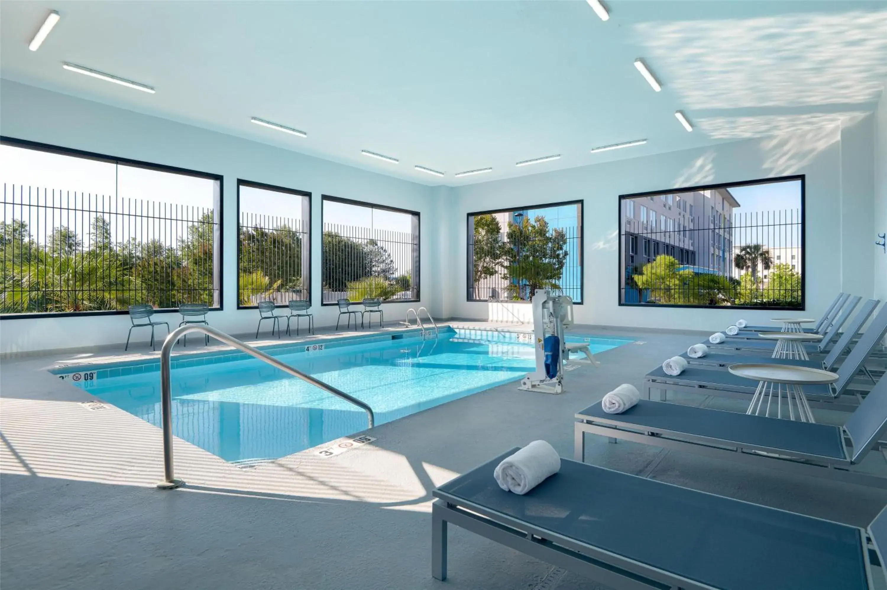 Pool view in Spark By Hilton Orangeburg Pool view in Spark By Hilton Orangeburg