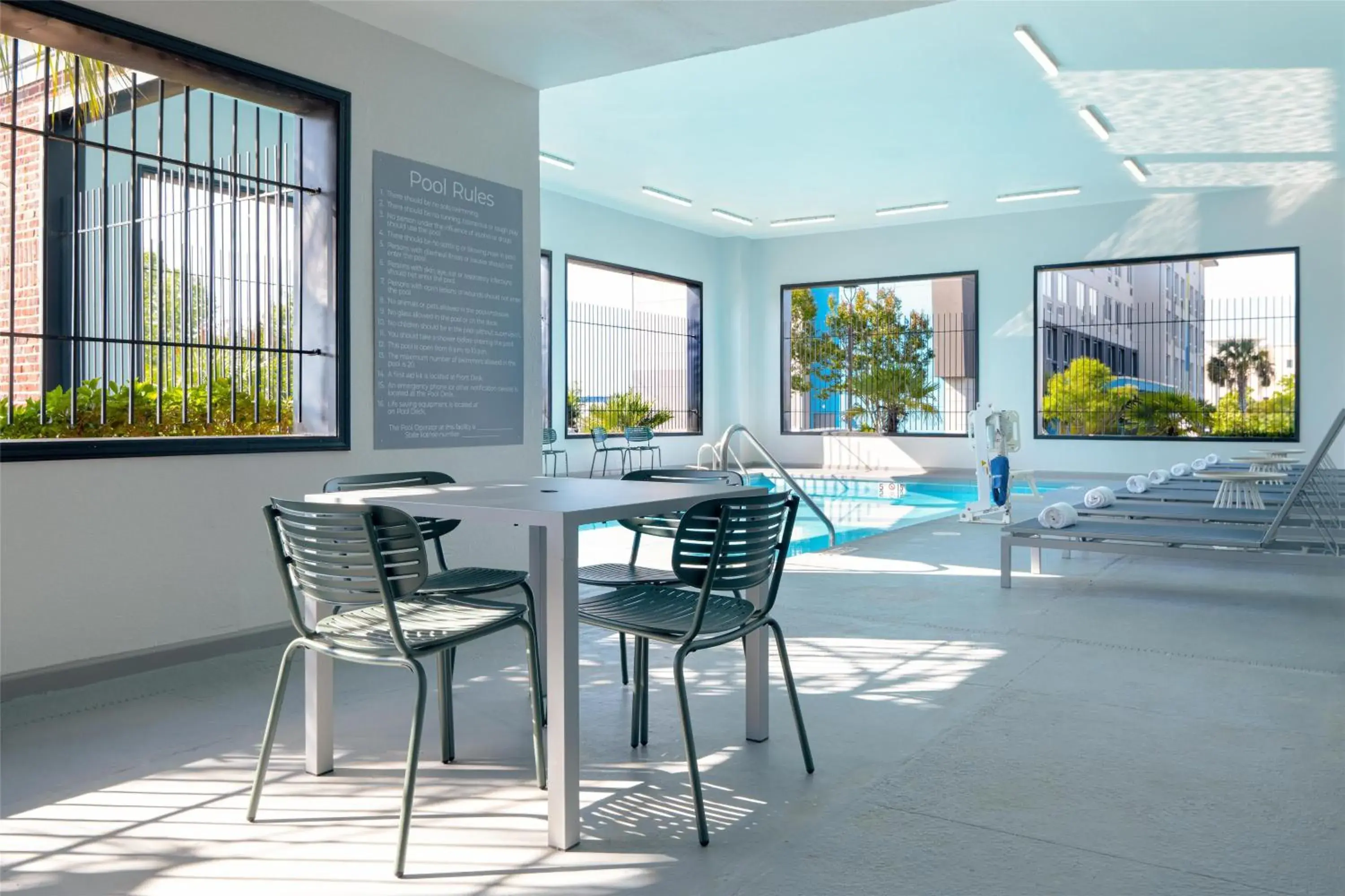 Pool view in Spark By Hilton Orangeburg Pool view in Spark By Hilton Orangeburg