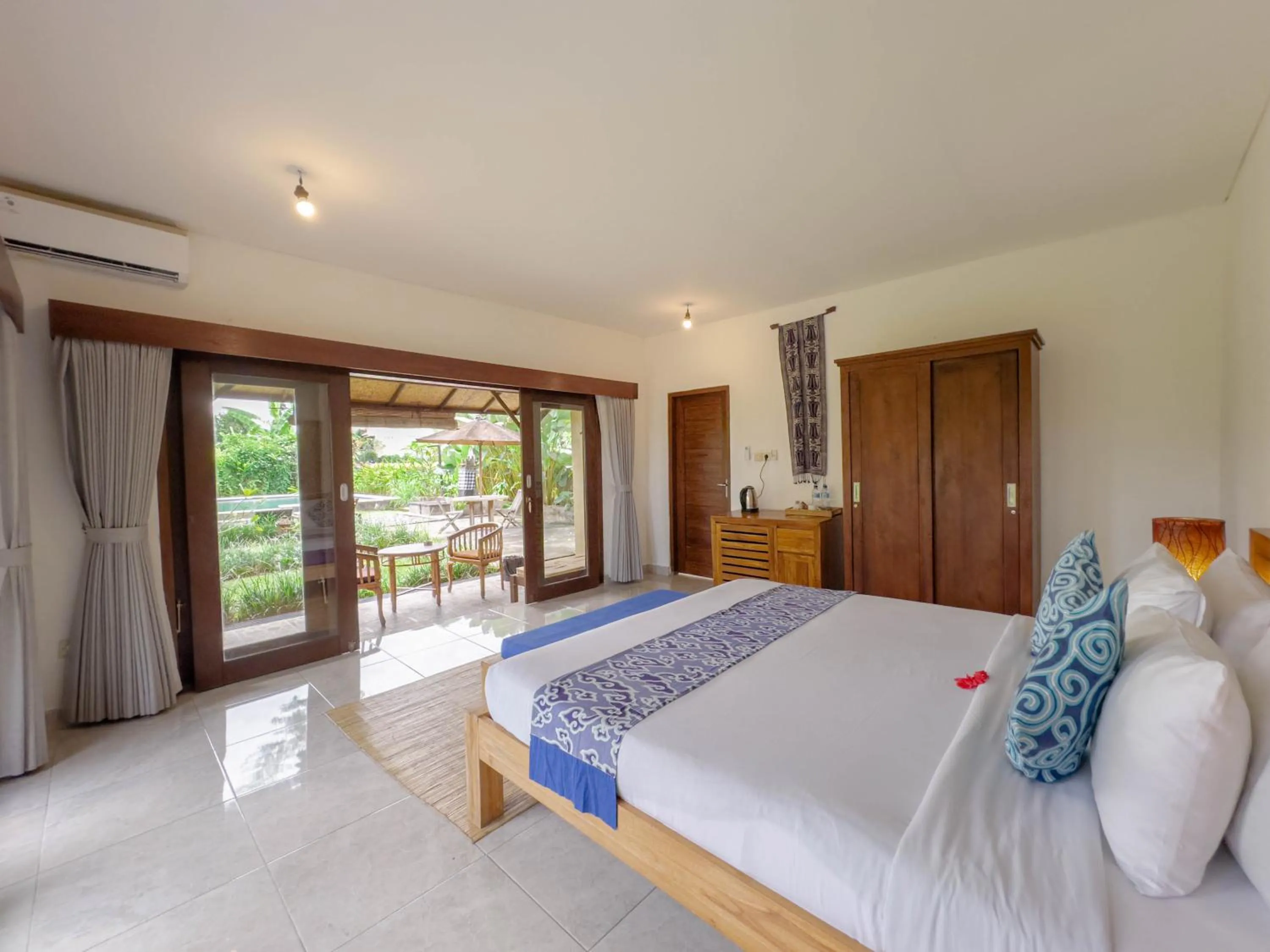 Bedroom, Bed in Ubud Shanti Rice Field House By Supala