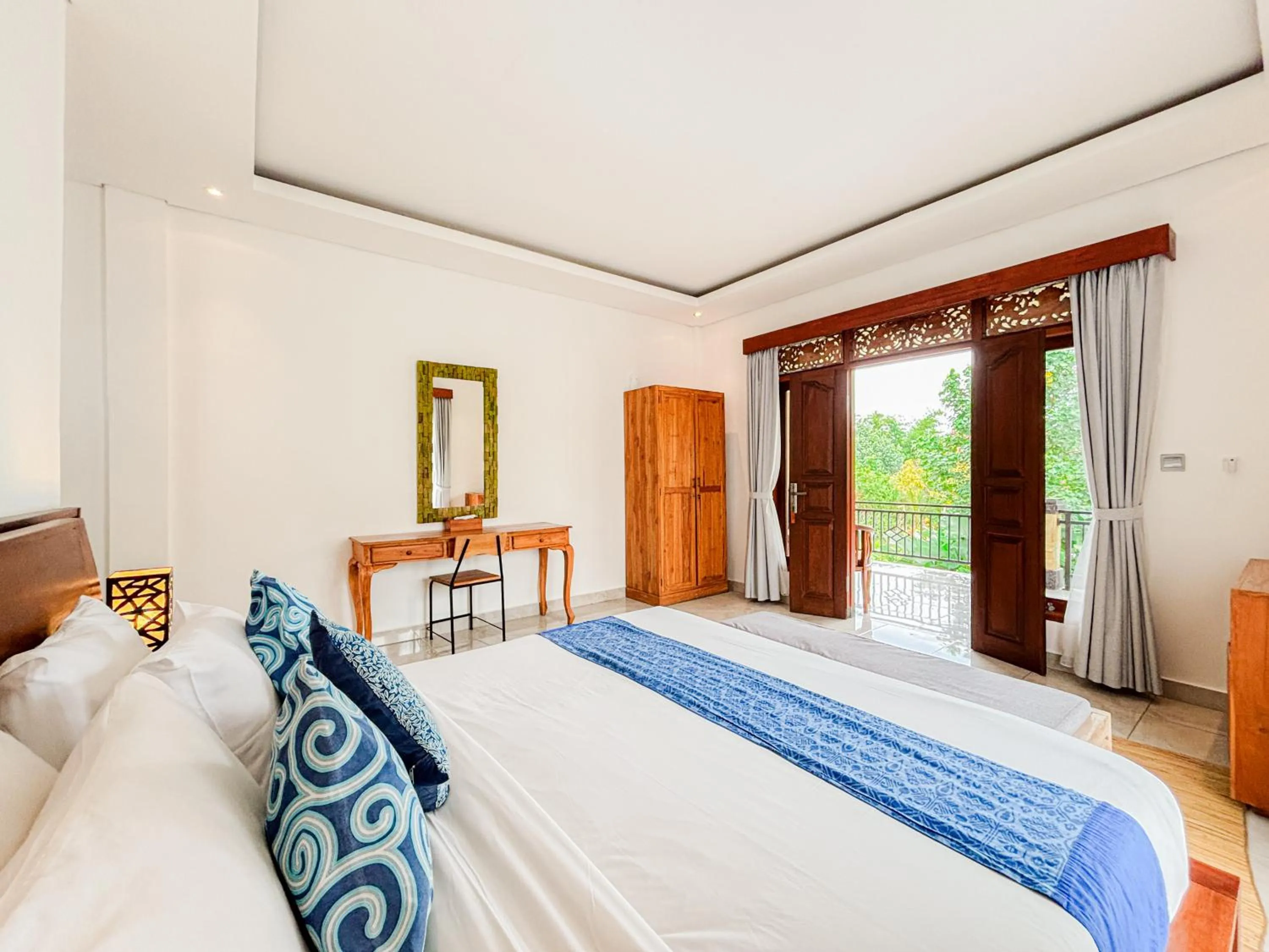 Bedroom, Bed in Ubud Shanti Rice Field House By Supala