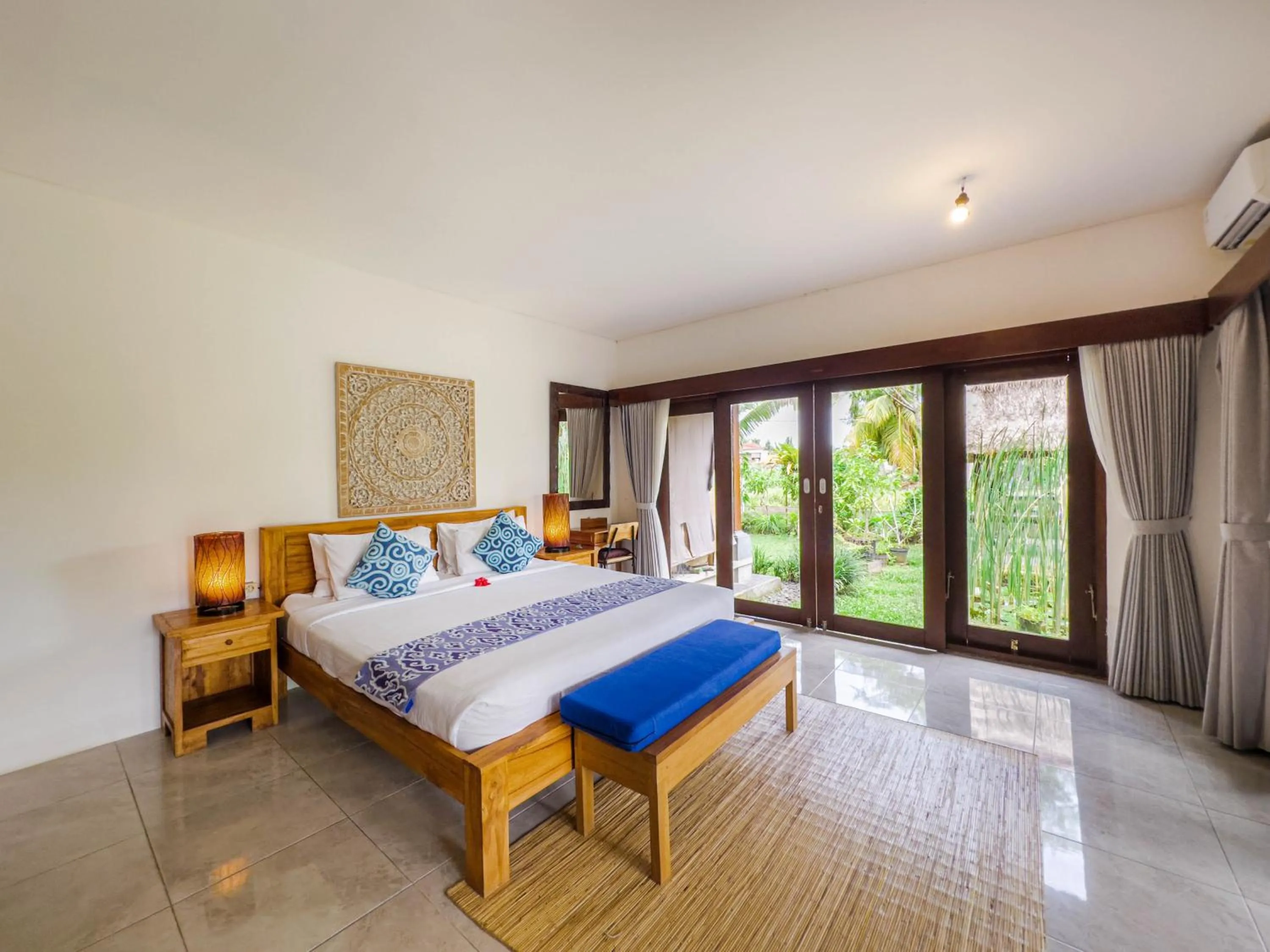 Bedroom, Bed in Ubud Shanti Rice Field House By Supala