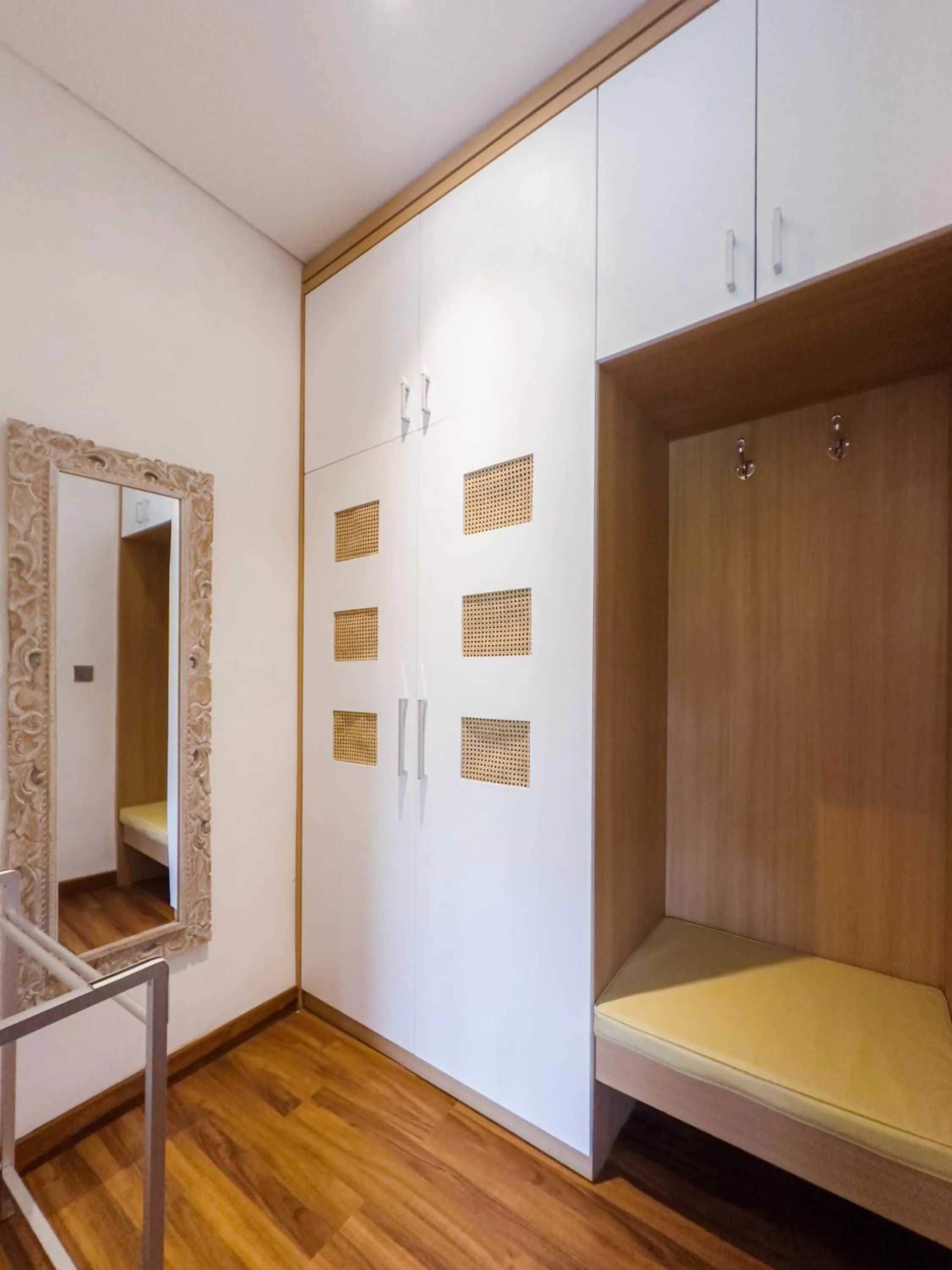 wardrobe, Bed in Ubud Shanti Rice Field House By Supala