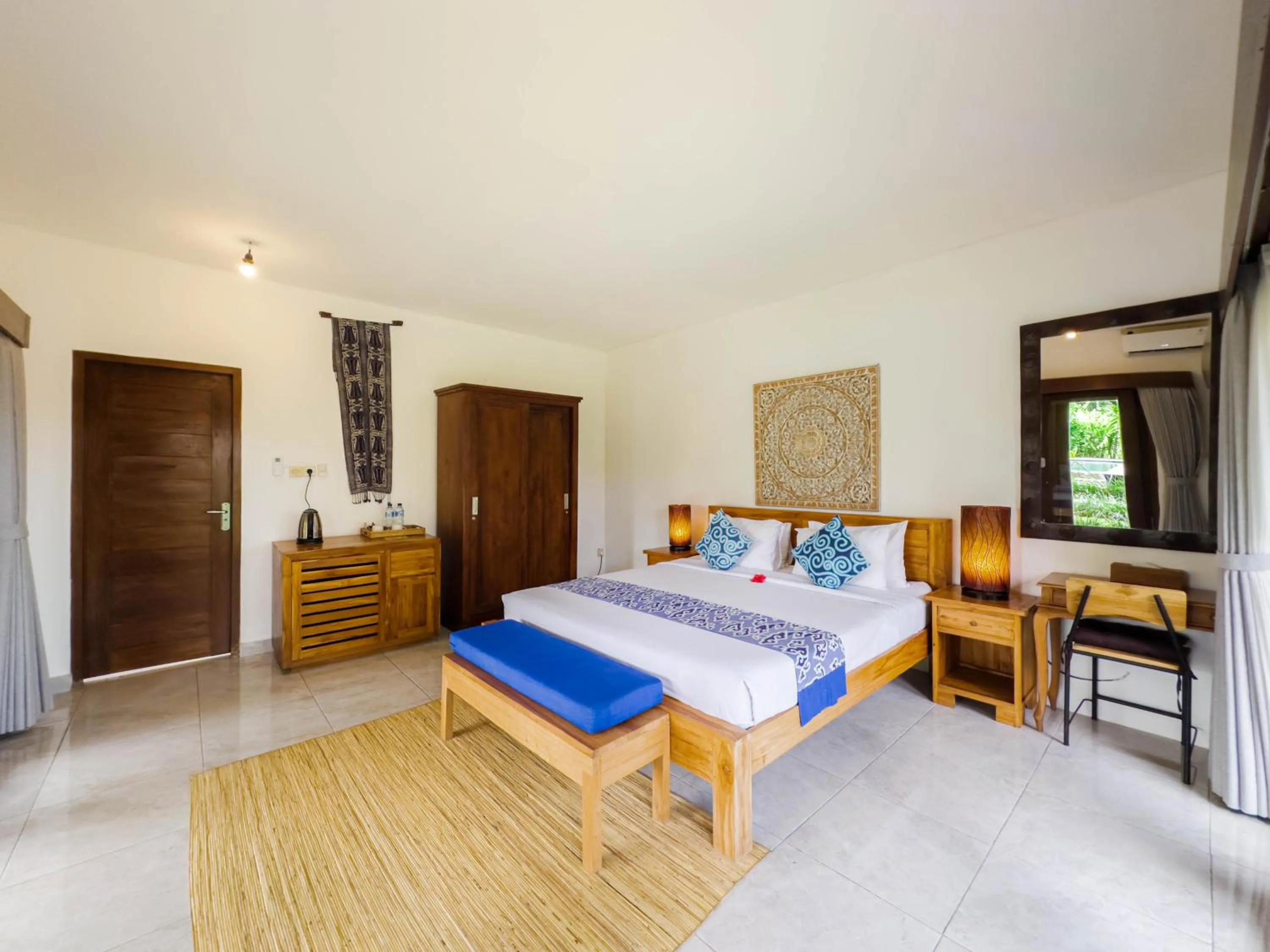 Bedroom, Bed in Ubud Shanti Rice Field House By Supala