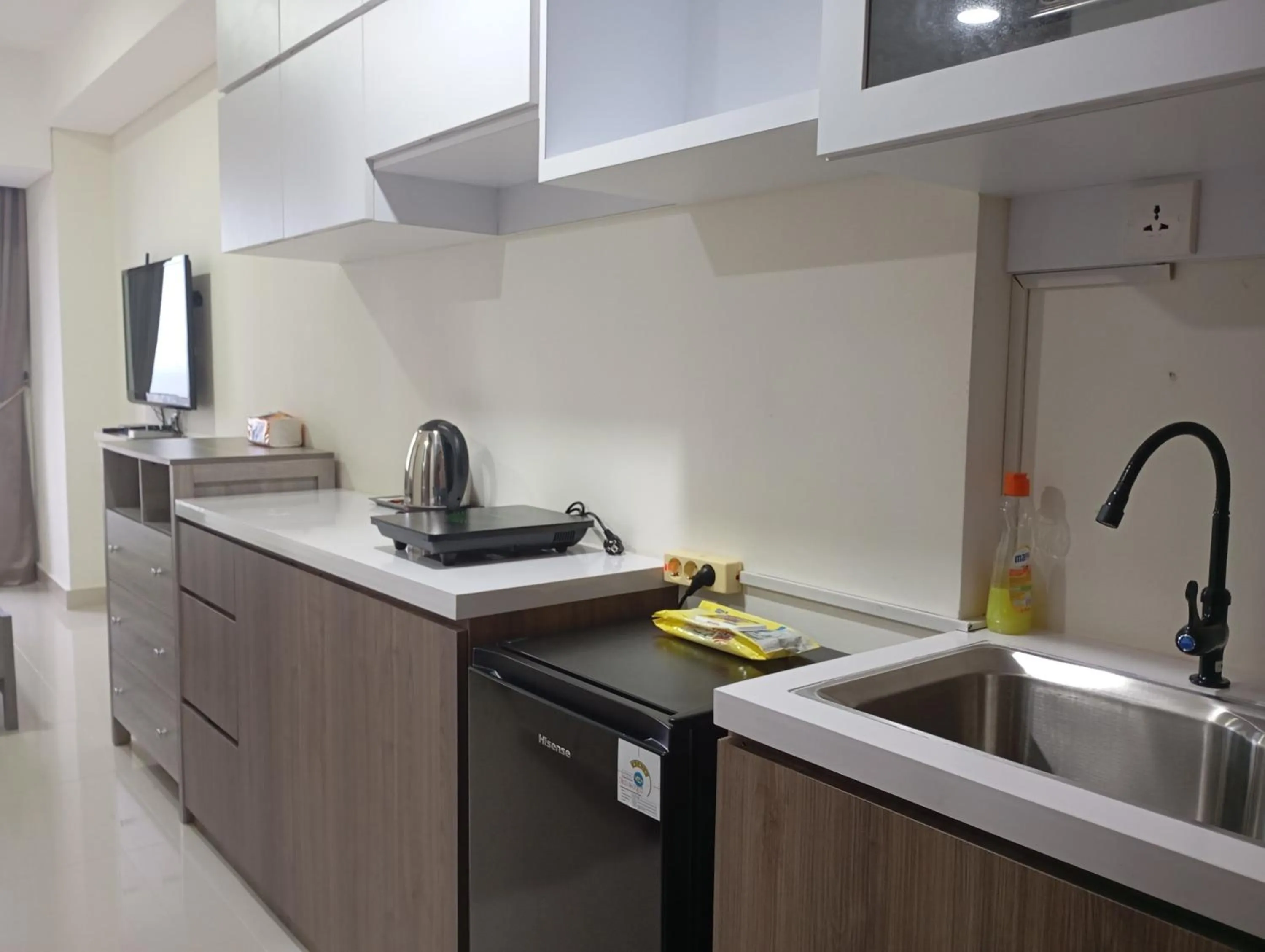 Kitchen or kitchenette in SleepRest @ Pollux Habibie
