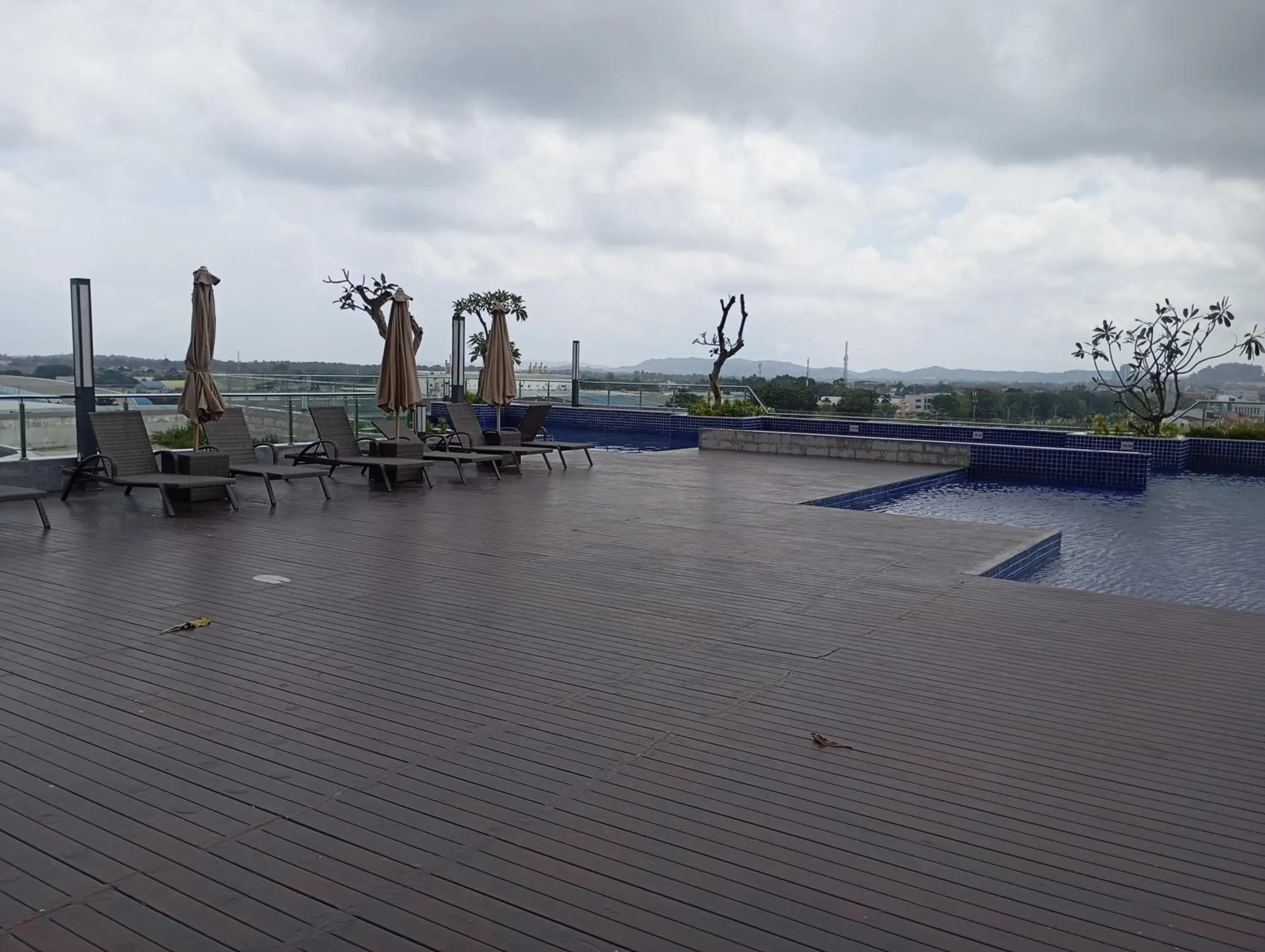 Pool view in SleepRest @ Pollux Habibie Pool view in SleepRest @ Pollux Habibie