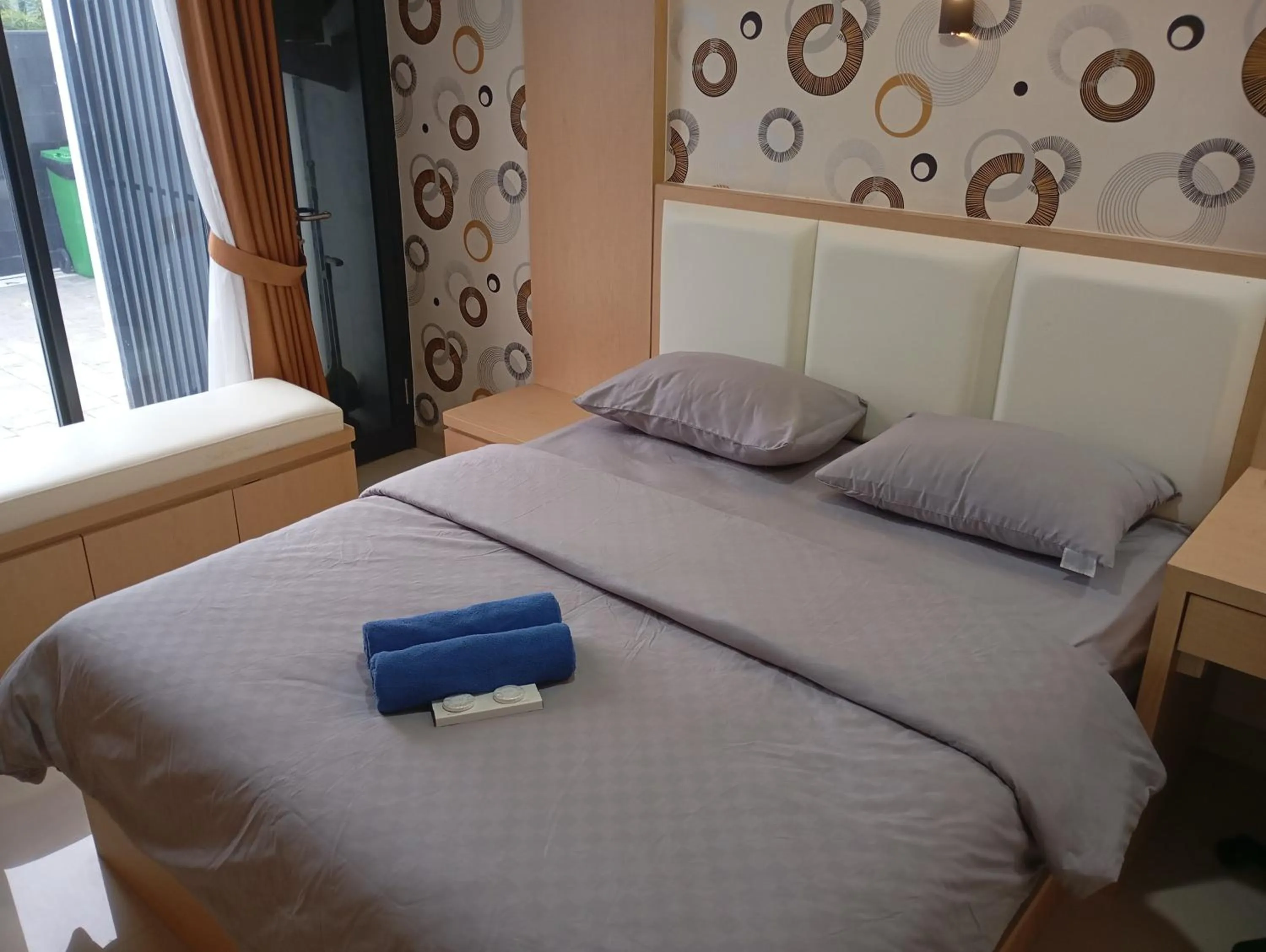 Bedroom, Bed in SleepRest @ Pollux Habibie