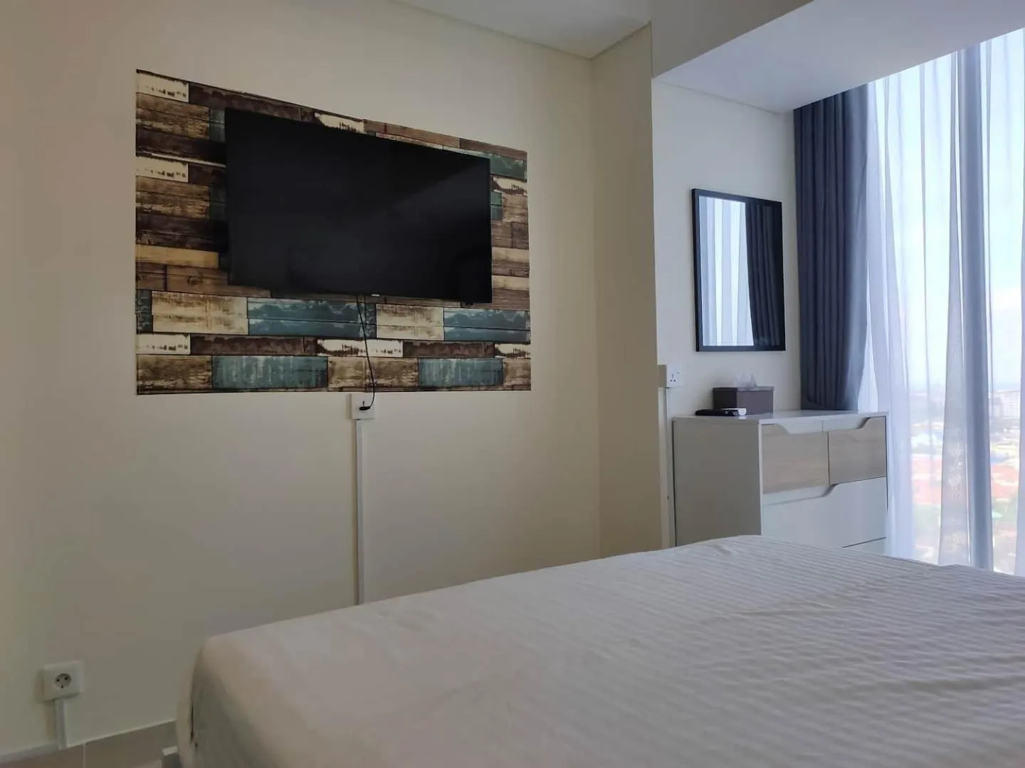 Bedroom, Bed in SleepRest @ Pollux Habibie