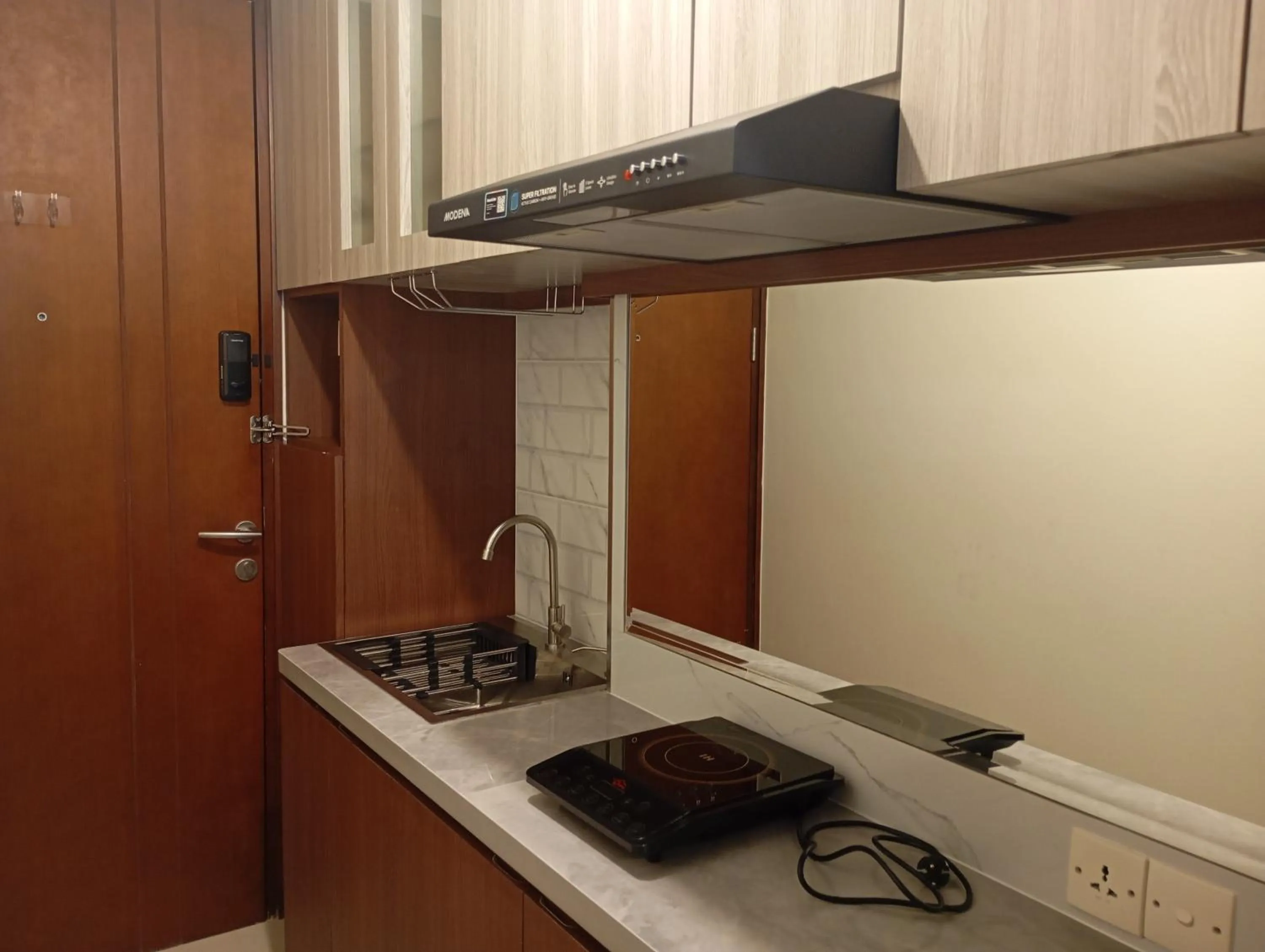 Kitchen or kitchenette in SleepRest @ Pollux Habibie