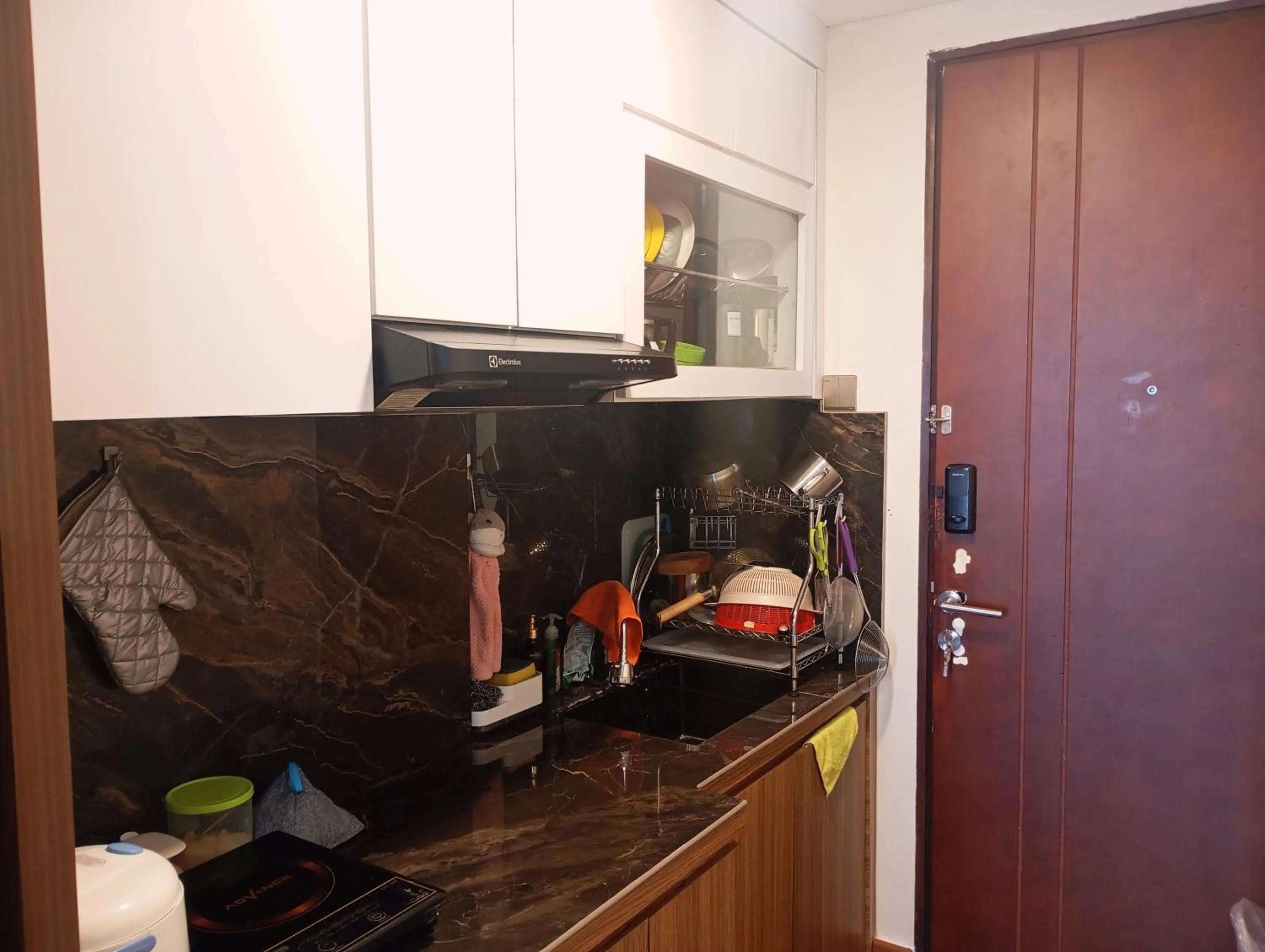 Kitchen or kitchenette in SleepRest @ Pollux Habibie