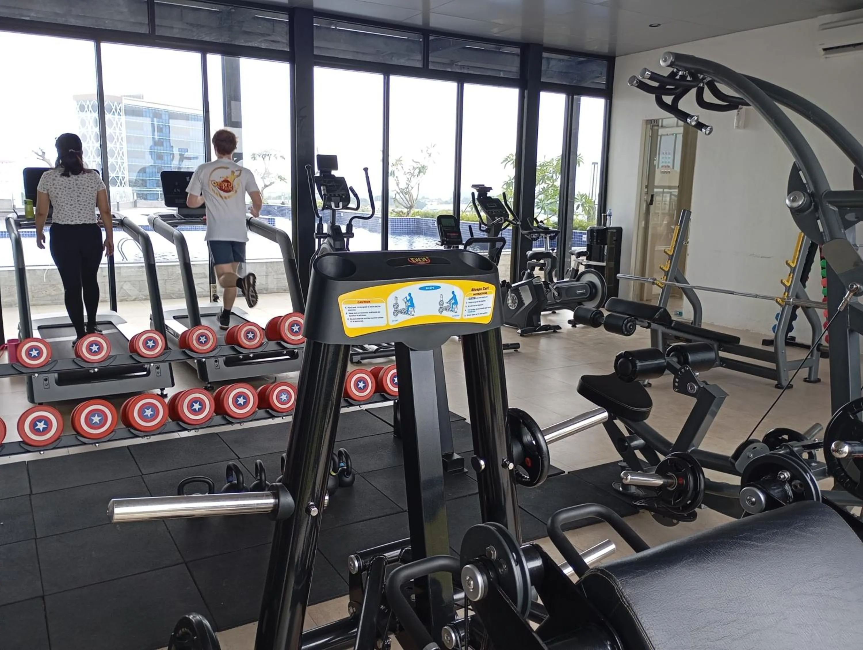 Fitness centre/facilities in SleepRest @ Pollux Habibie