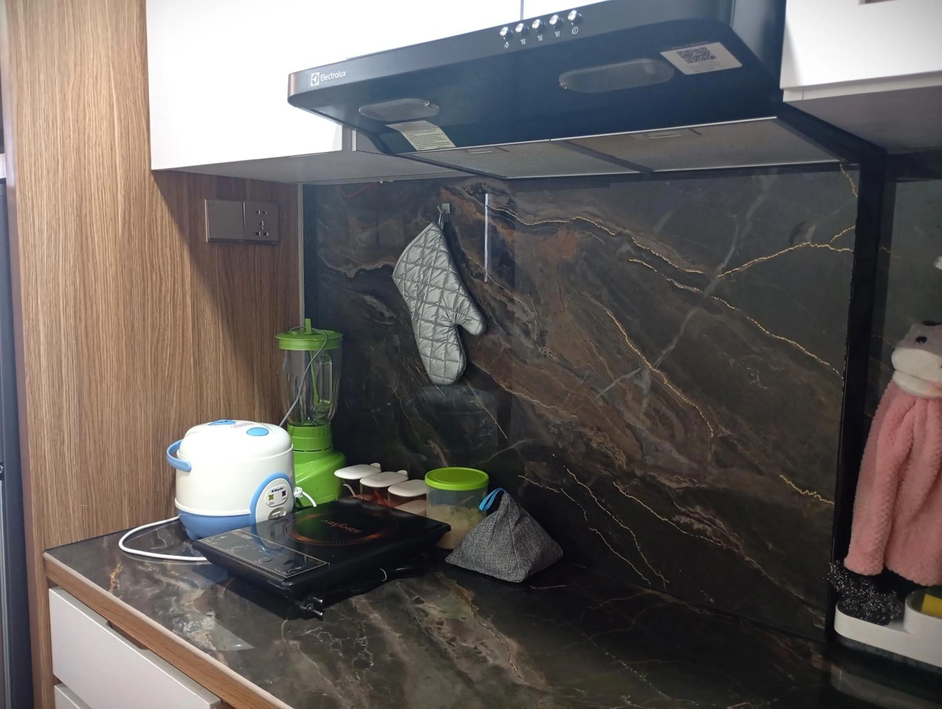 Kitchen or kitchenette in SleepRest @ Pollux Habibie