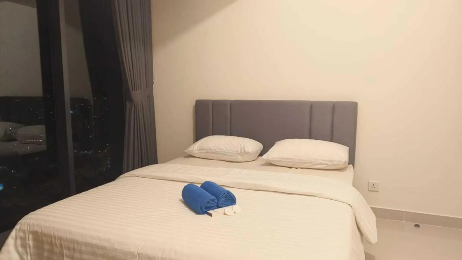 Bedroom, Bed in SleepRest @ Pollux Habibie